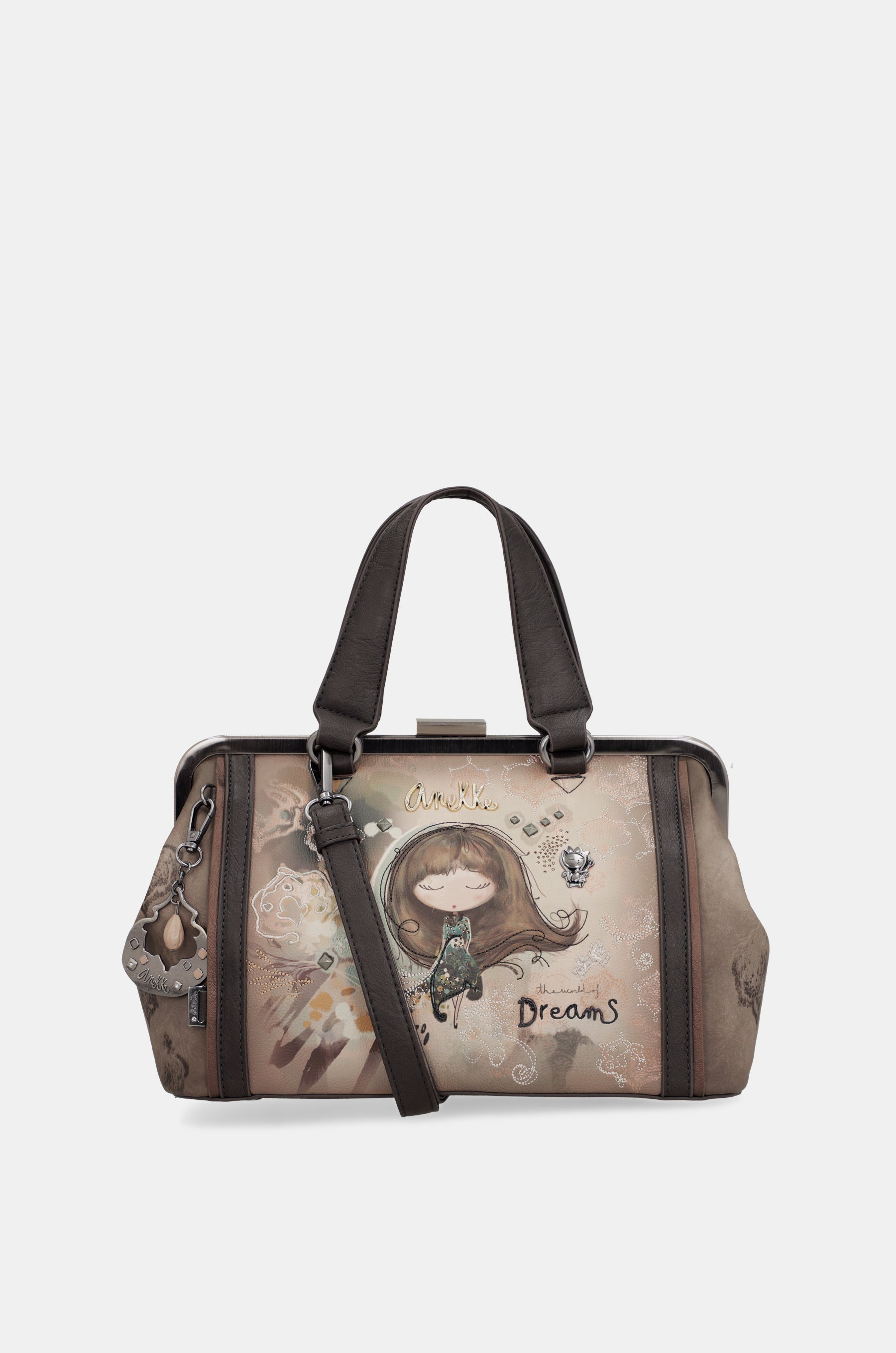 Real kiss clasp bag
