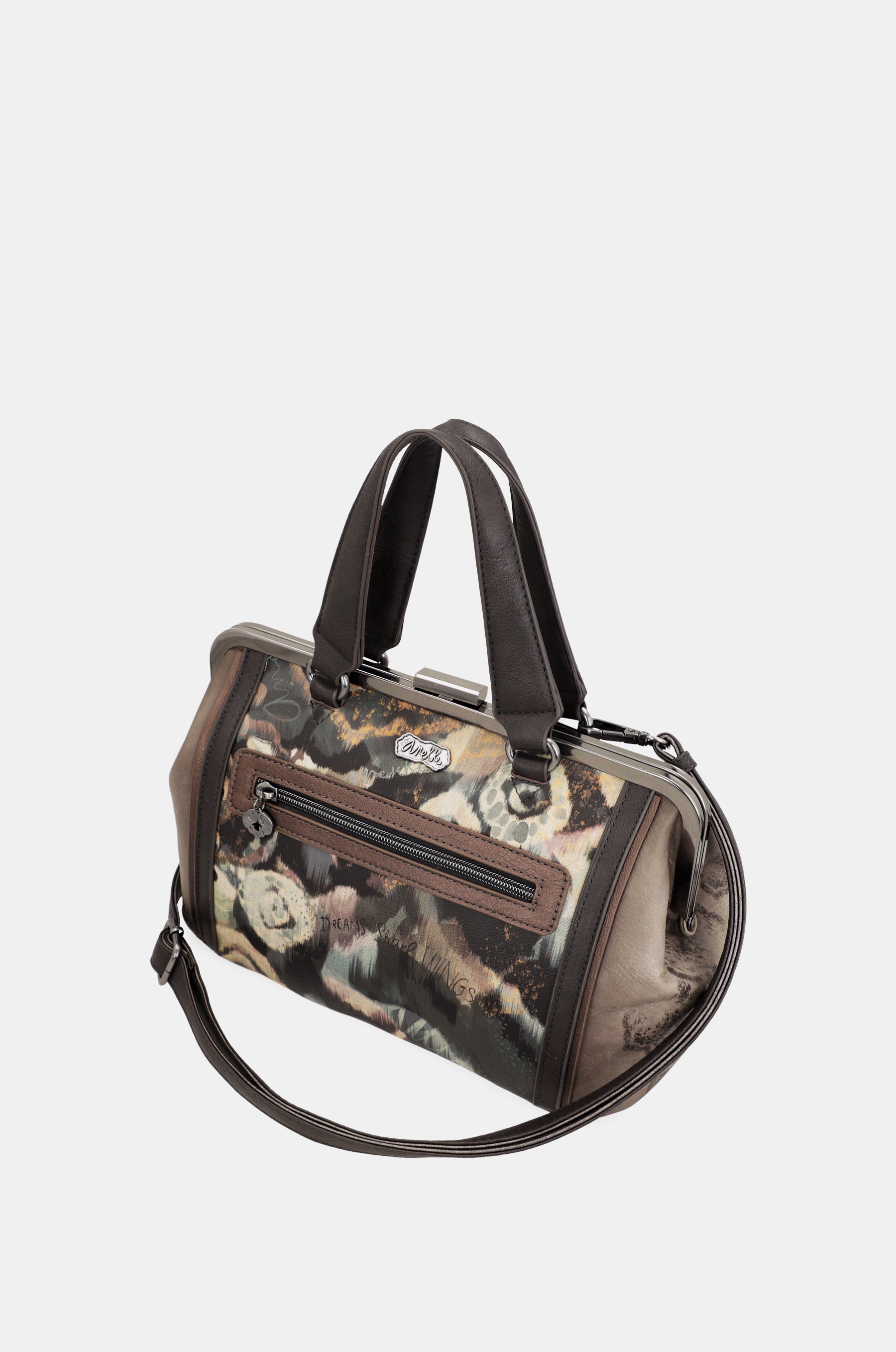 Real kiss clasp bag