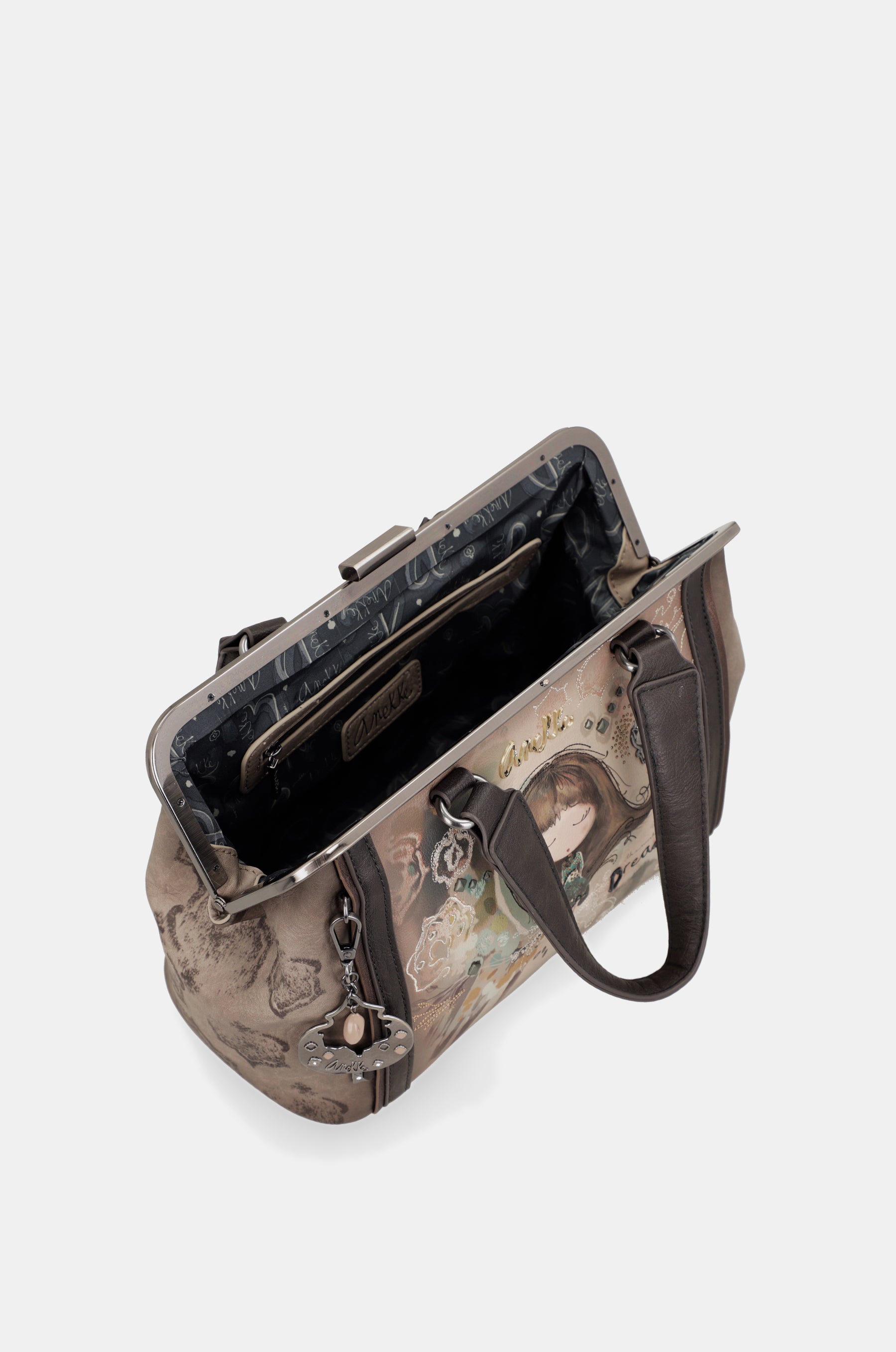 Real kiss clasp bag