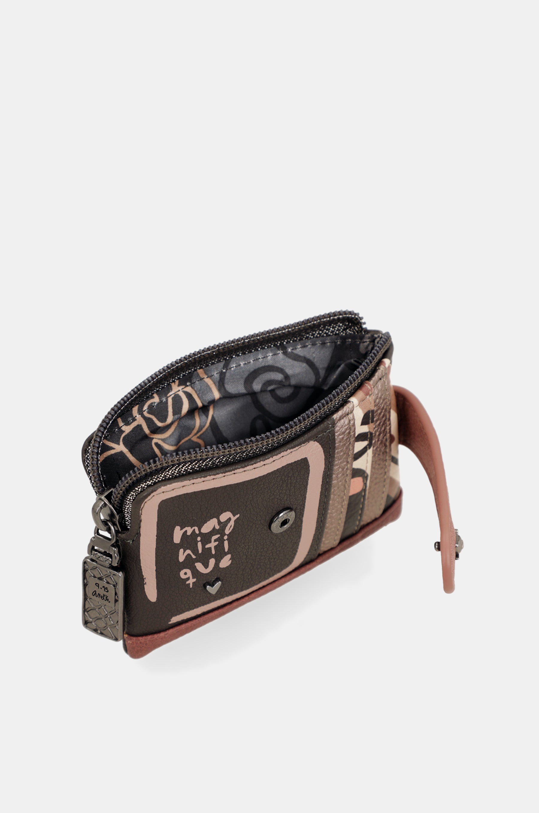 Parisian medium wallet and card holder