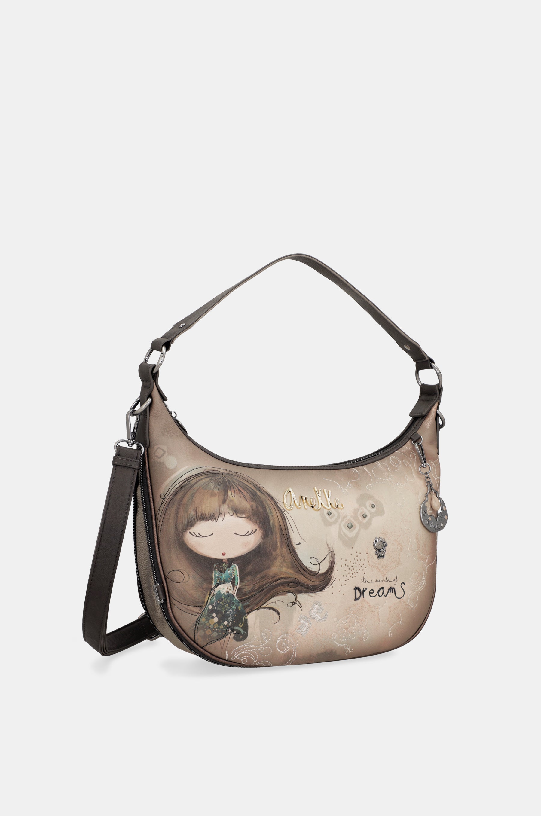 Real shoulder bag