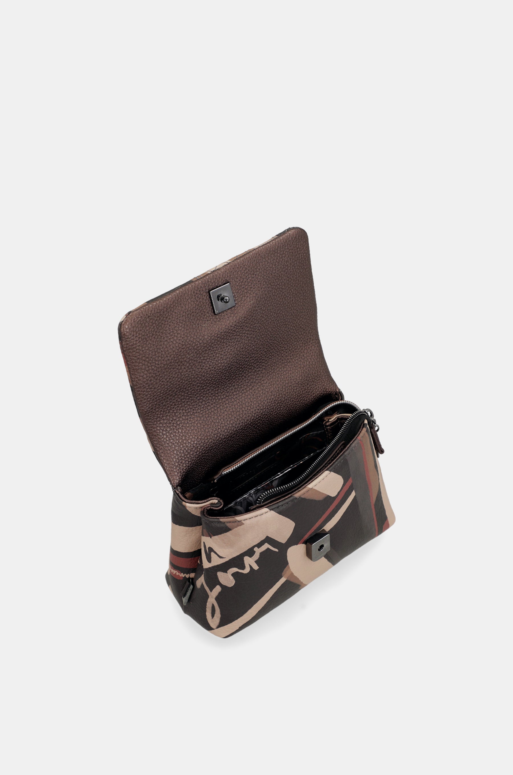 Parisian flap small crossbody bag