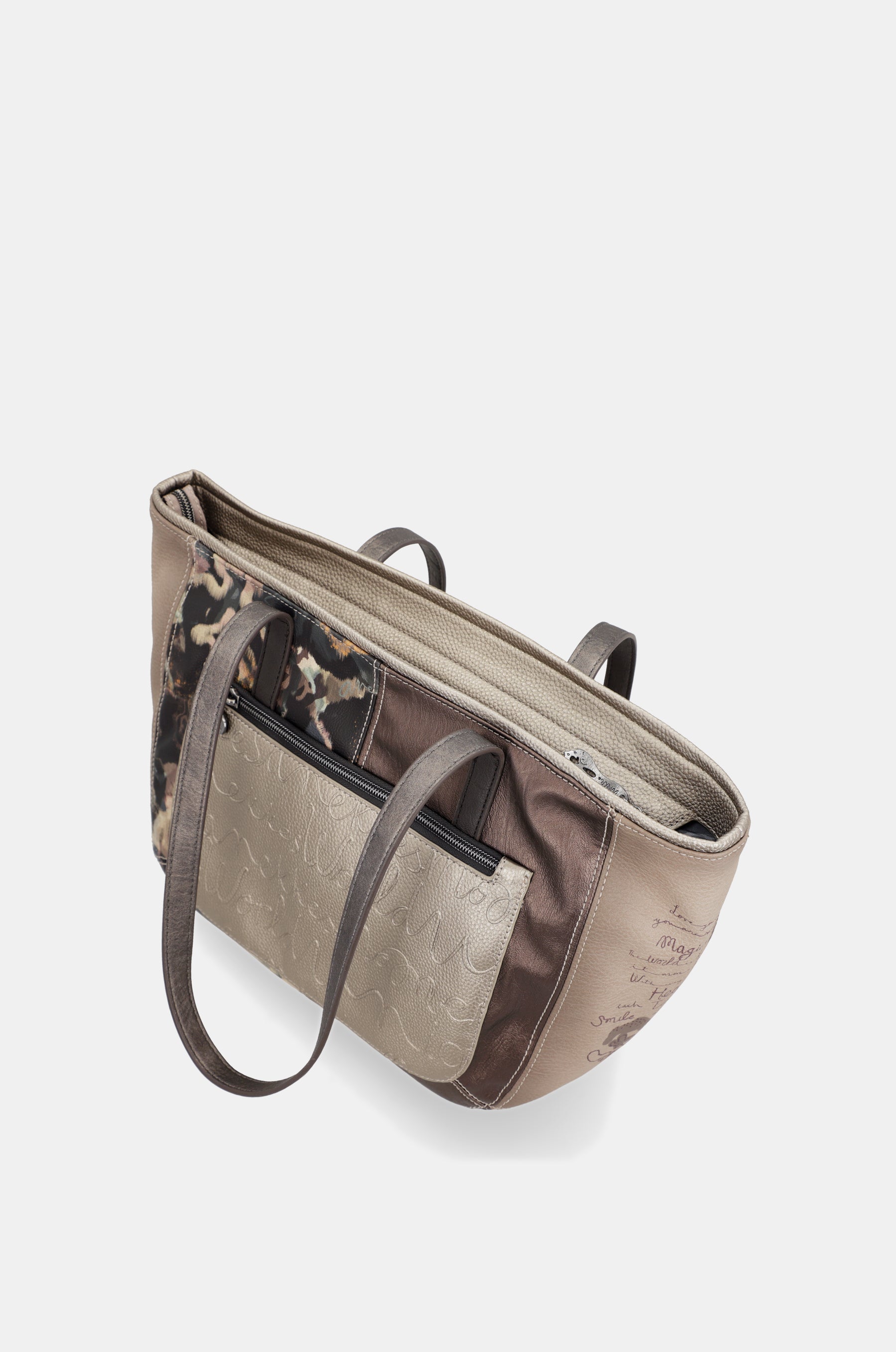 Real large shoulder bag