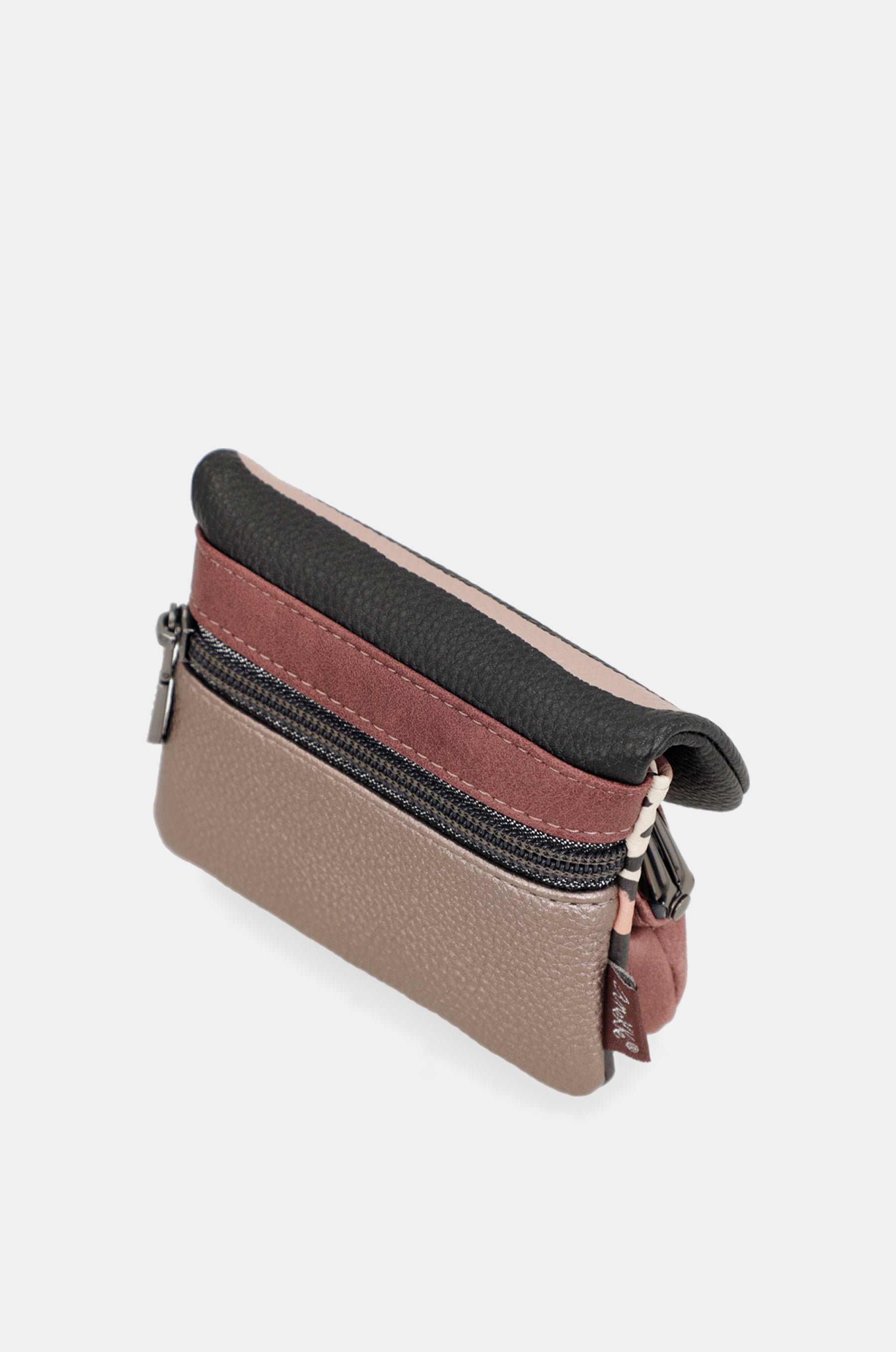 Parisian small coin purse with flap