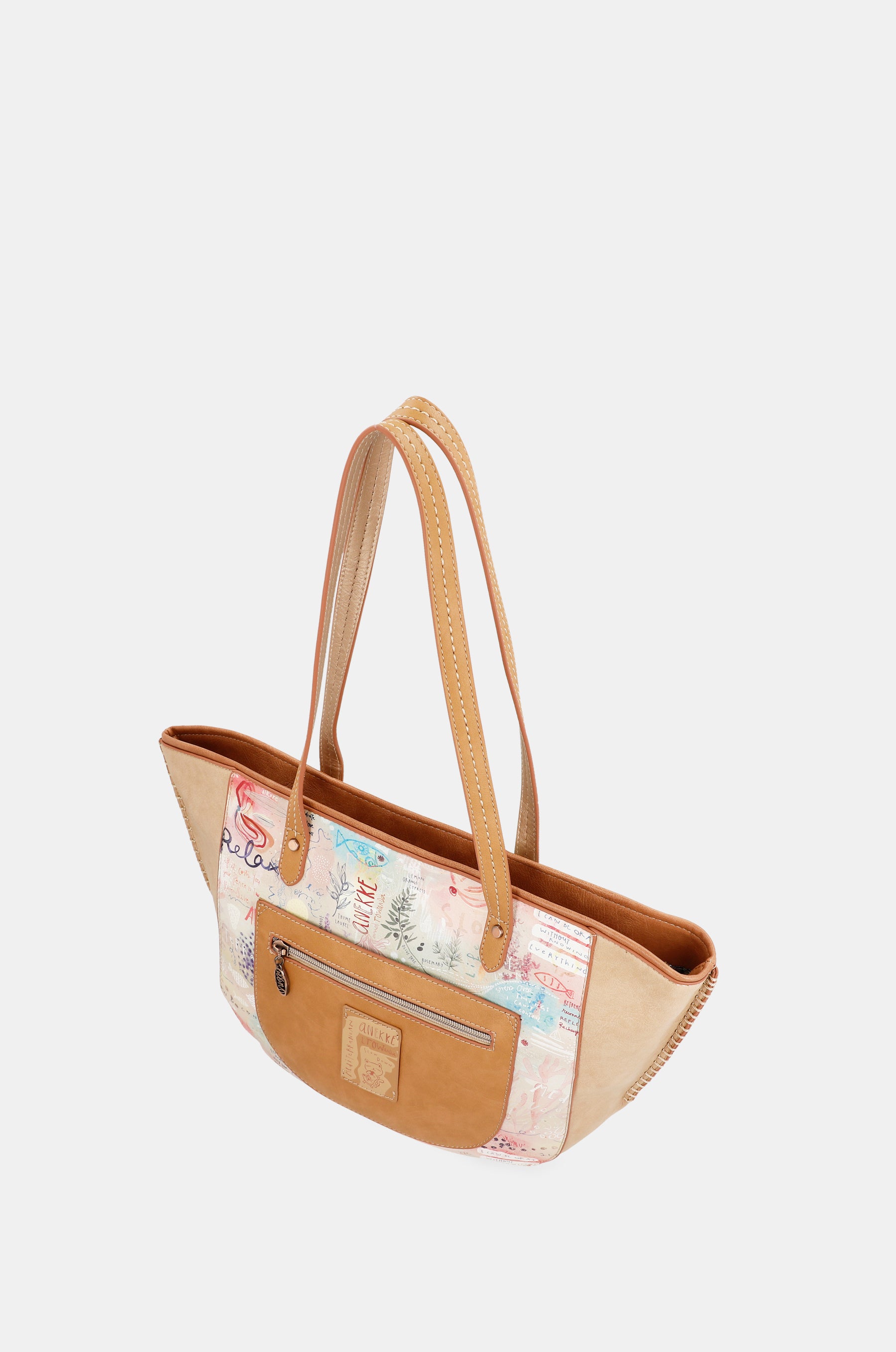 Mediterranean Oval shopper bag