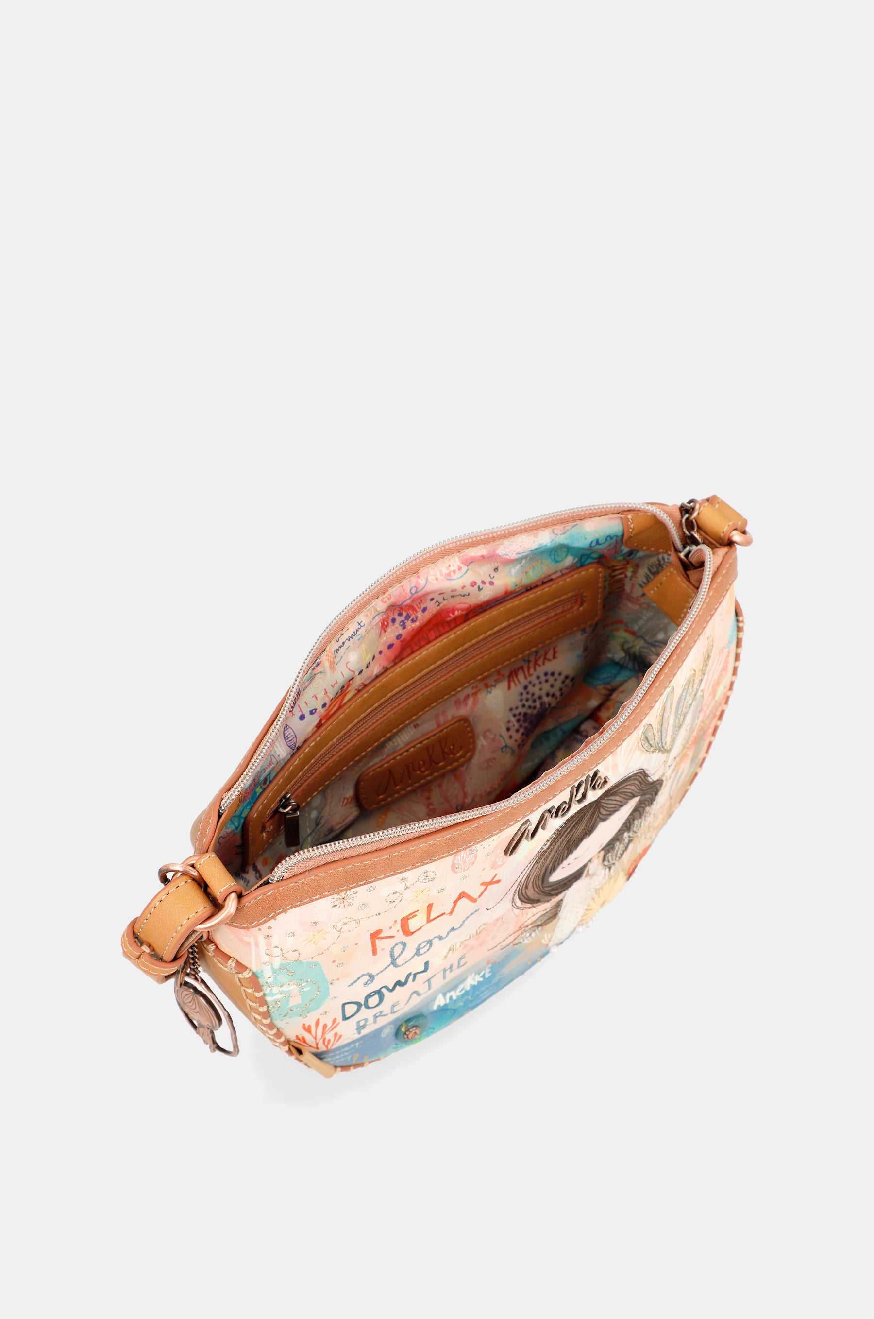 Mediterranean Oval Shoulder Bag