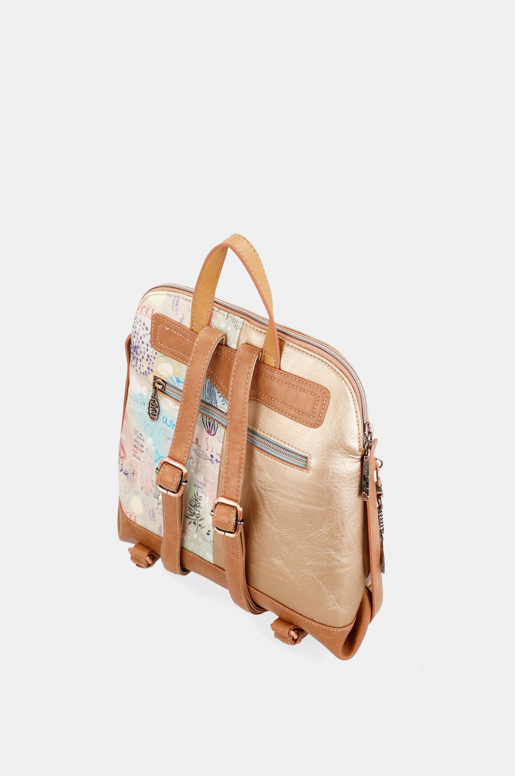 Mediterranean backpack with front pocket