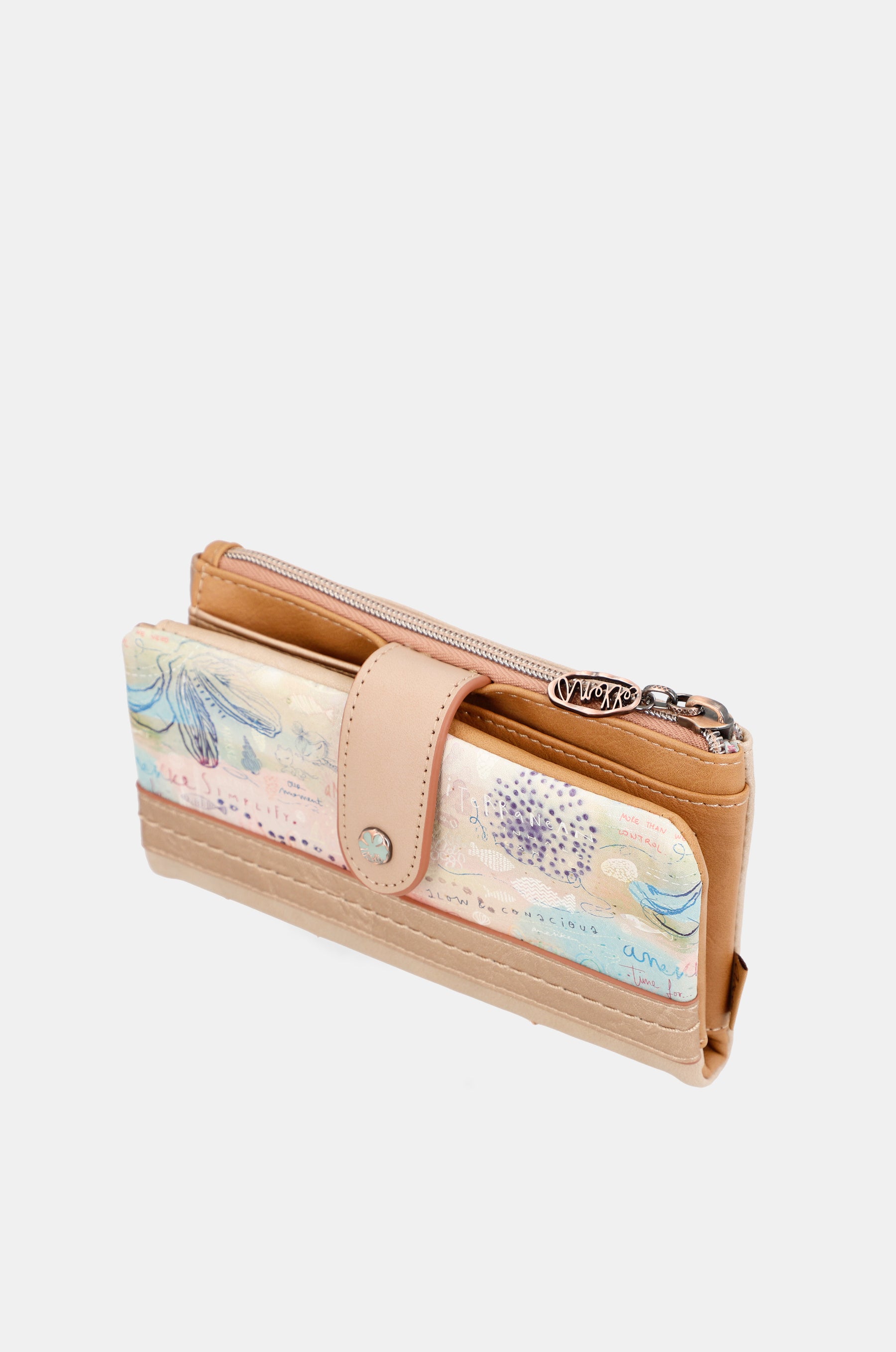 Slow Life Large flexible wallet