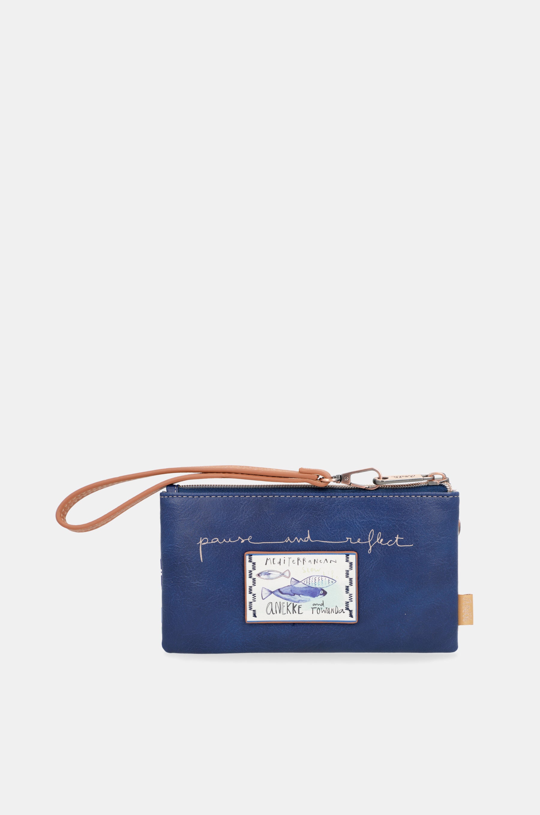 Sunrise Wallet purse with hand strap