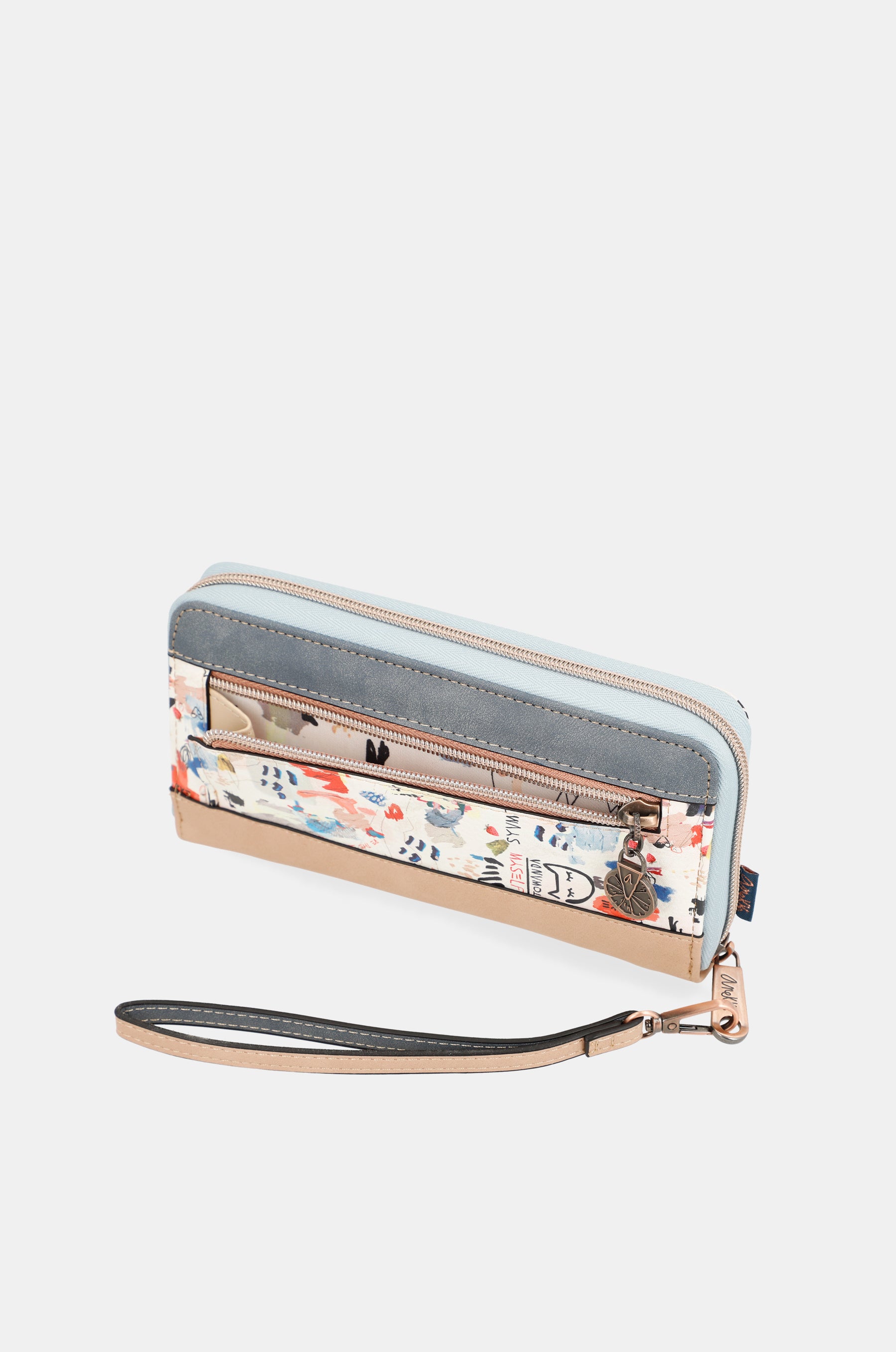 Fun & Music zippered wallet