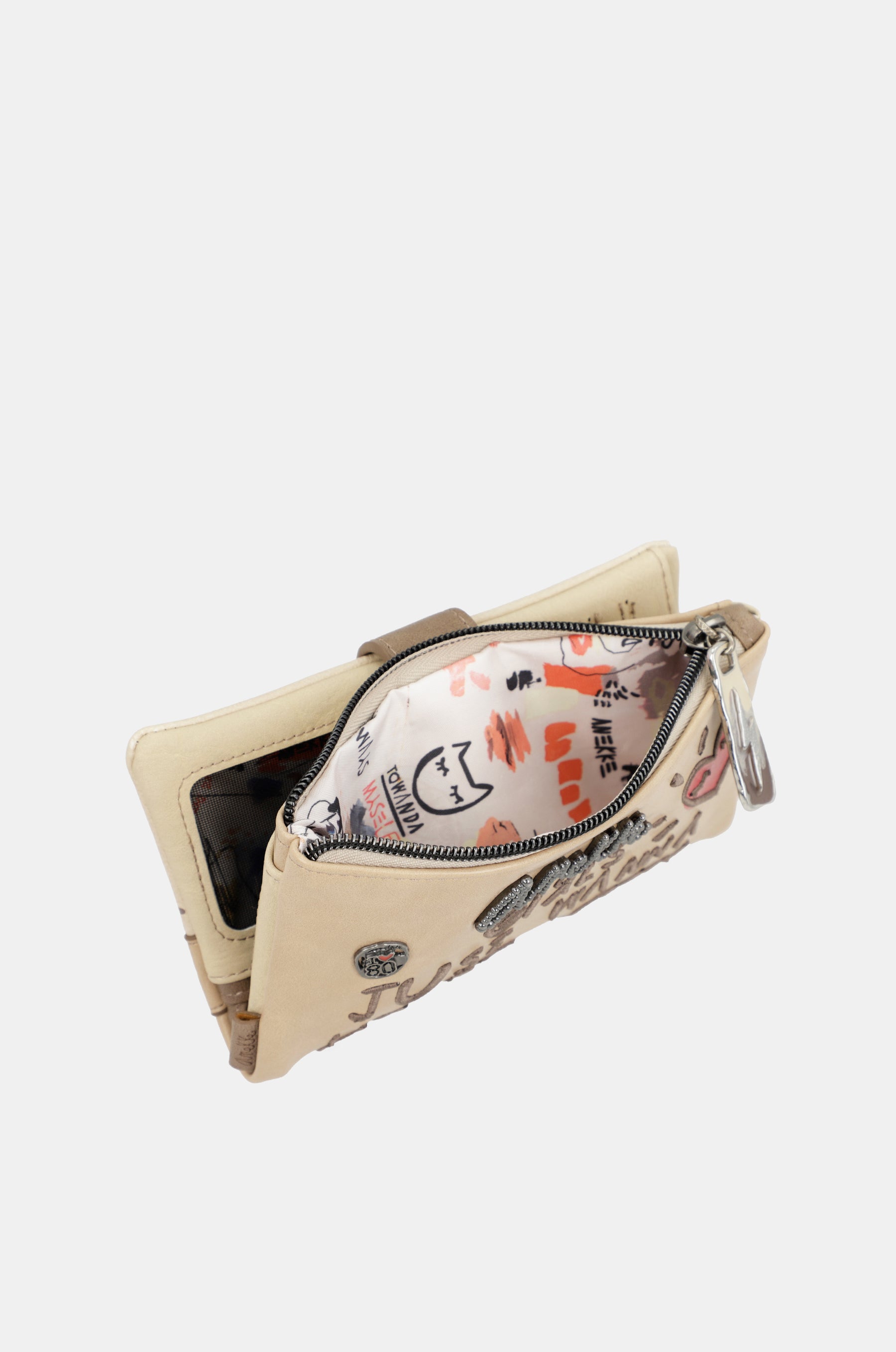 Energy beige large wallet