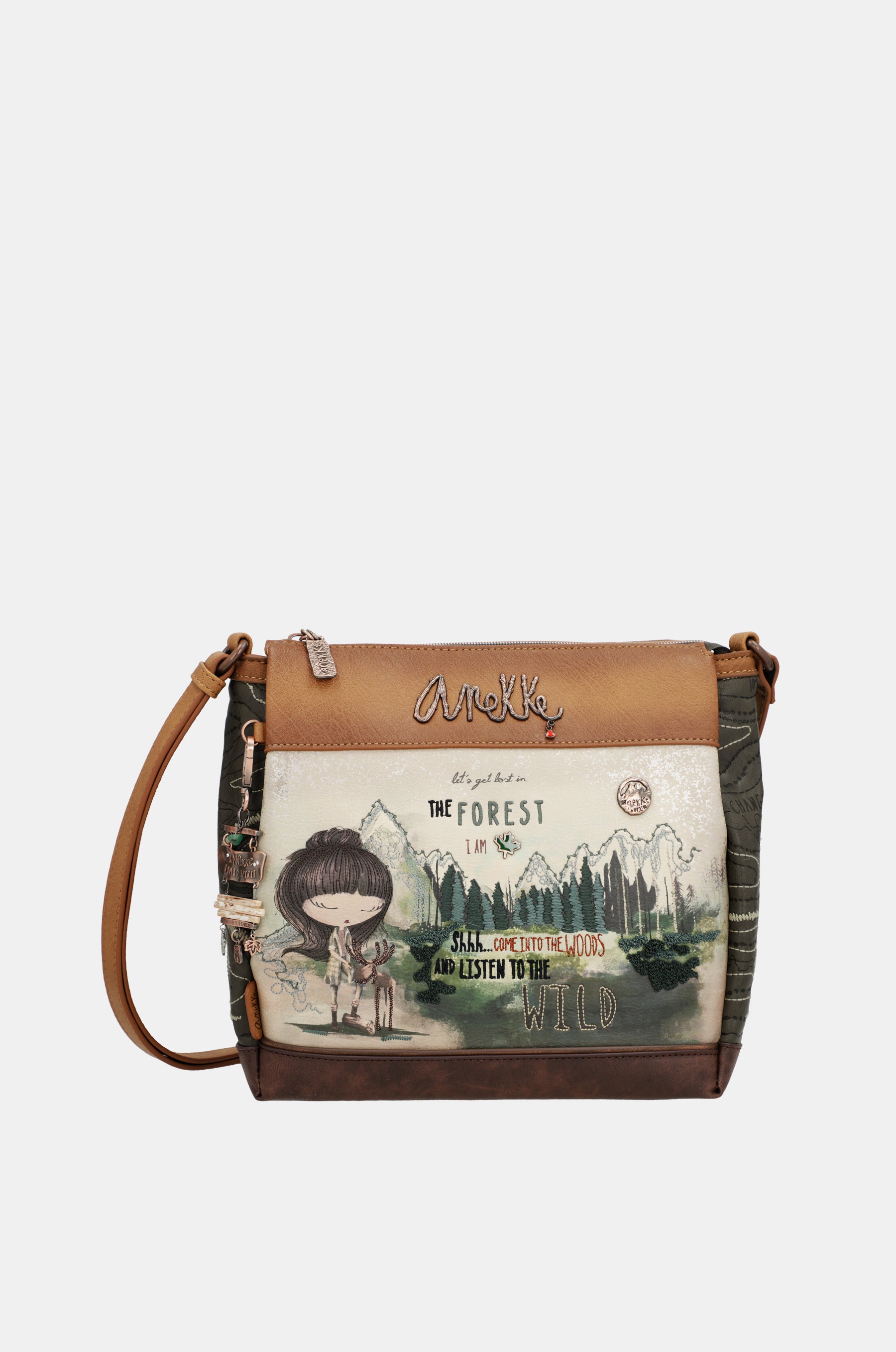 The Forest printed shoulder bag