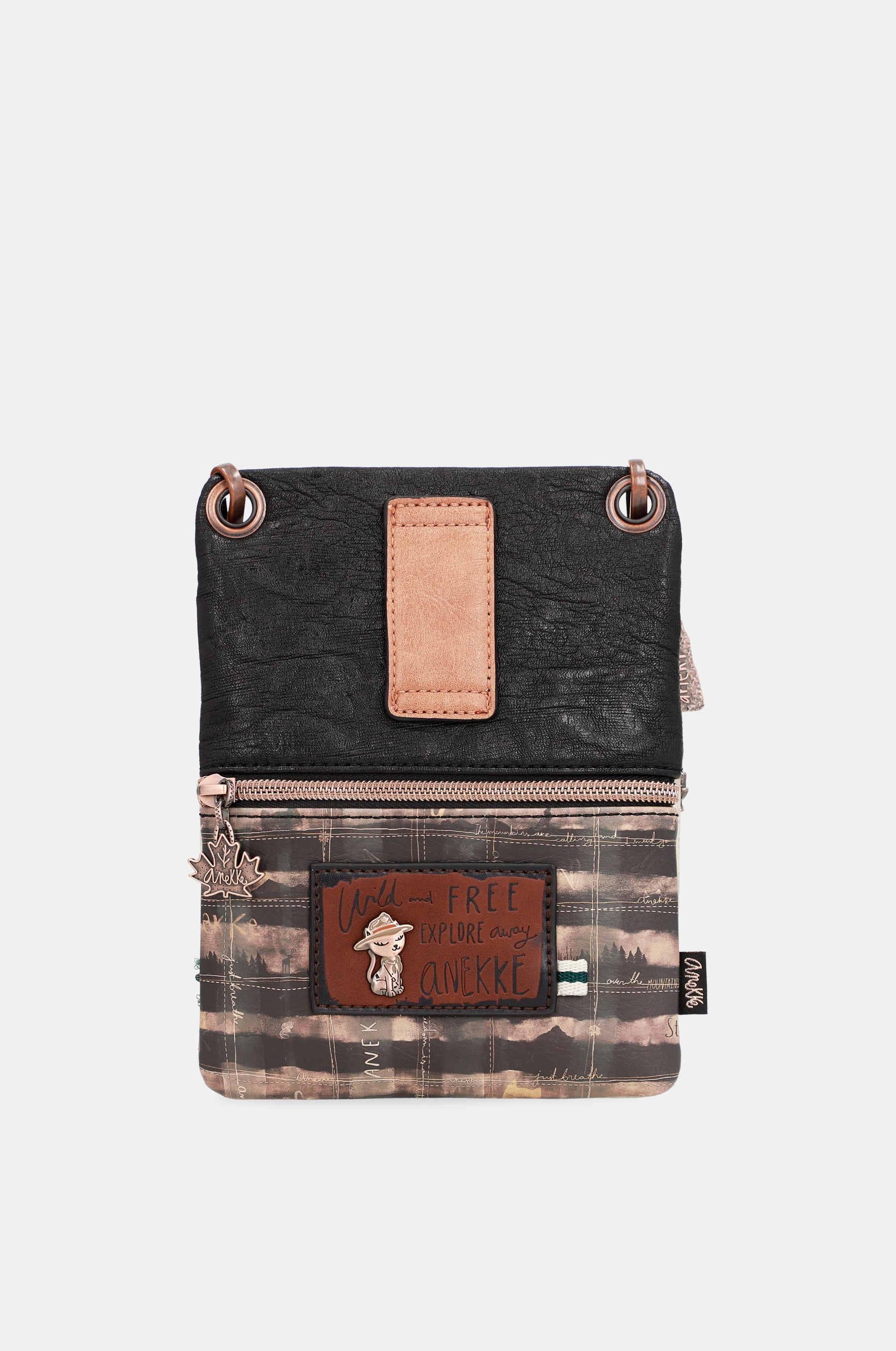 The Forest double compartment mini crossbody bag