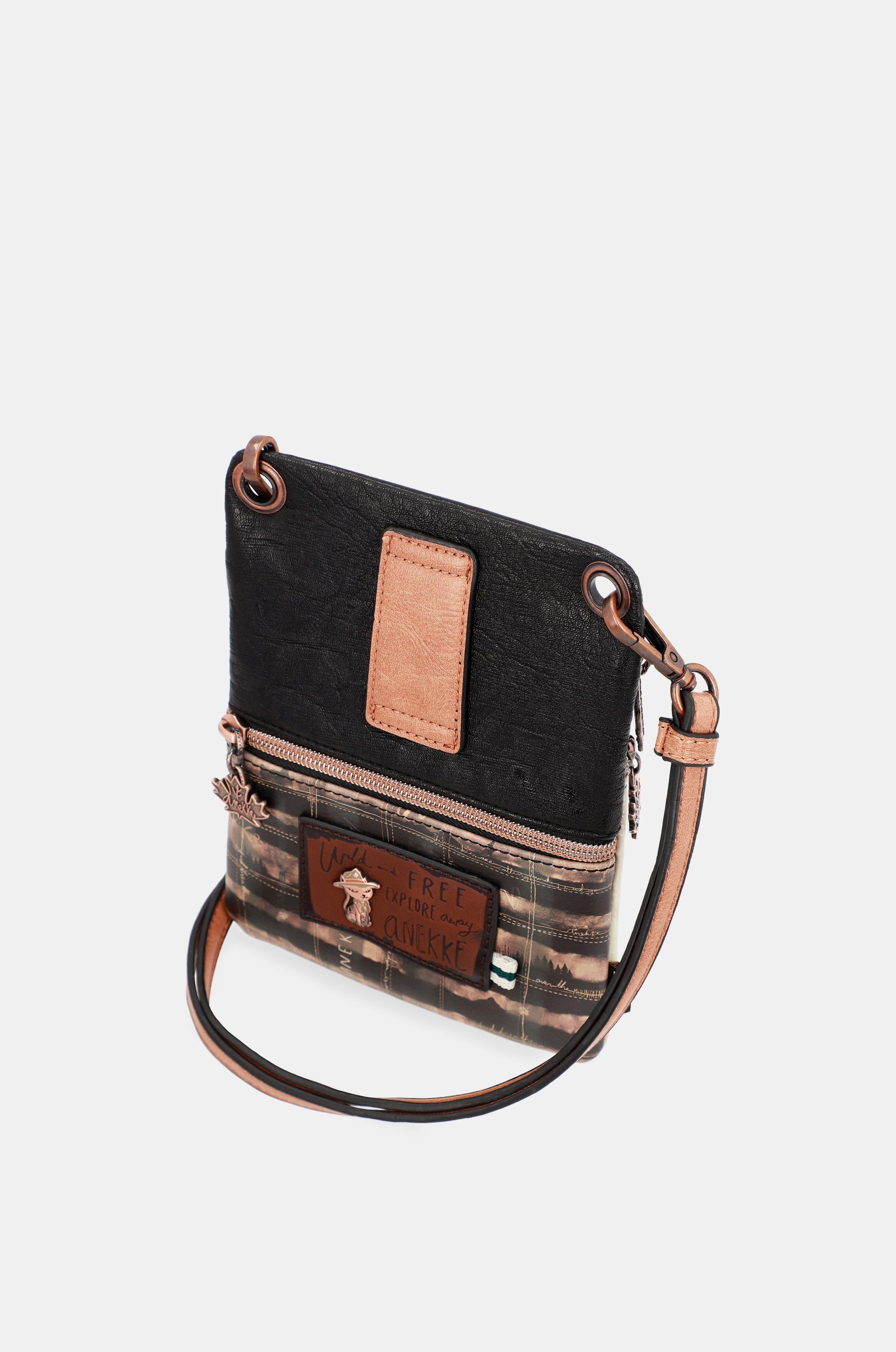 The Forest double compartment mini crossbody bag
