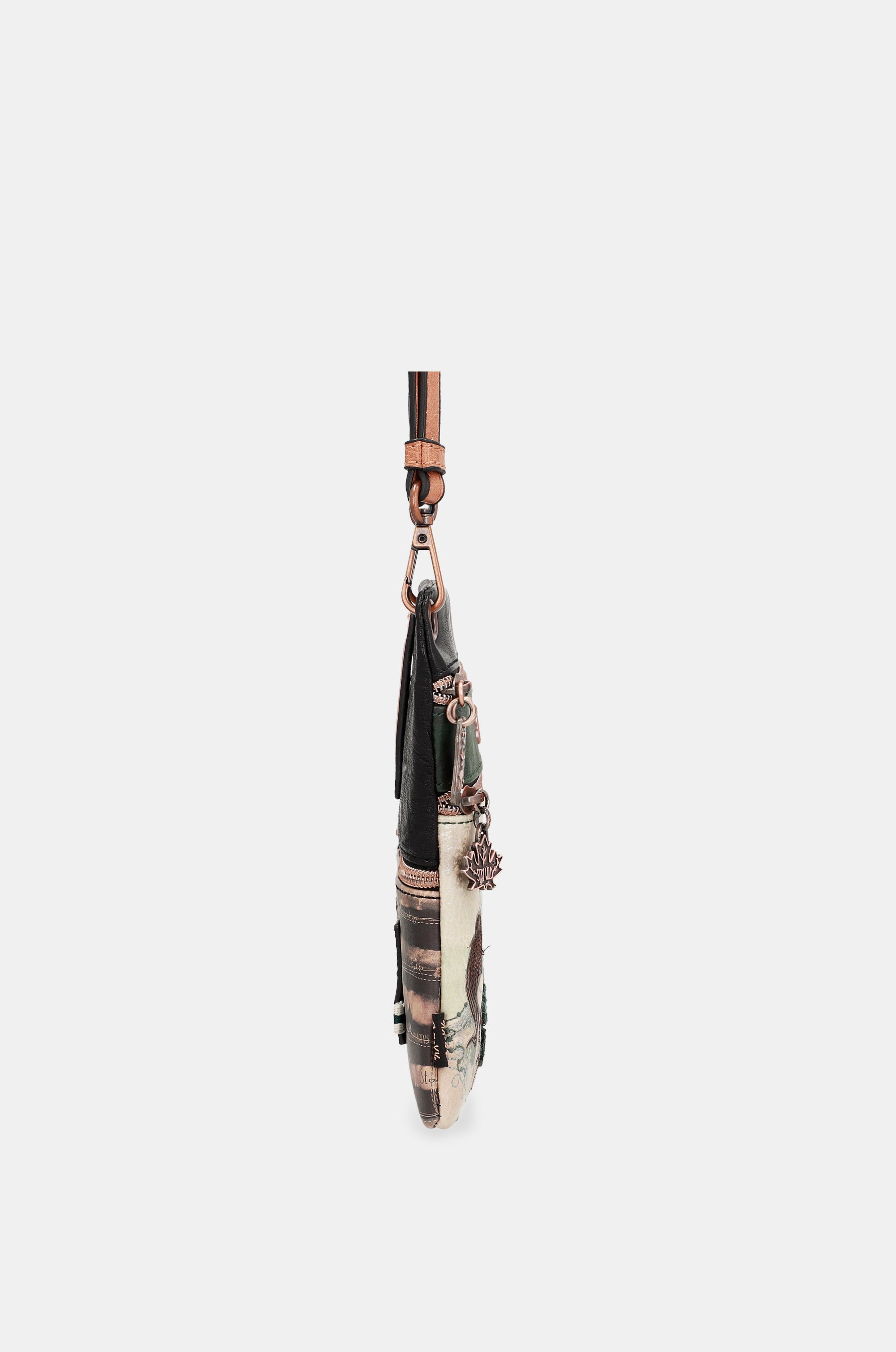 The Forest double compartment mini crossbody bag