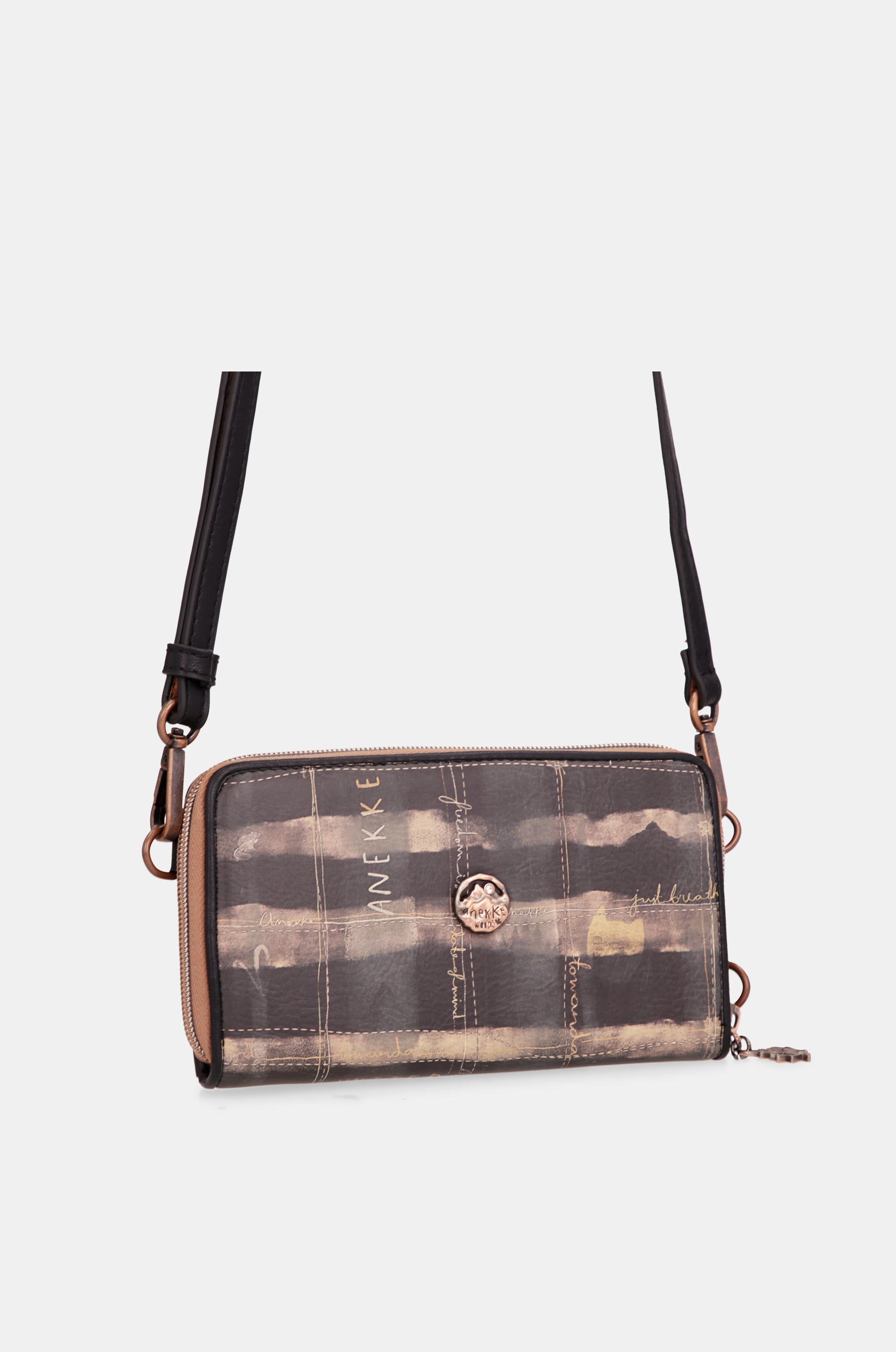 The Forest shoulder bag with integrated wallet