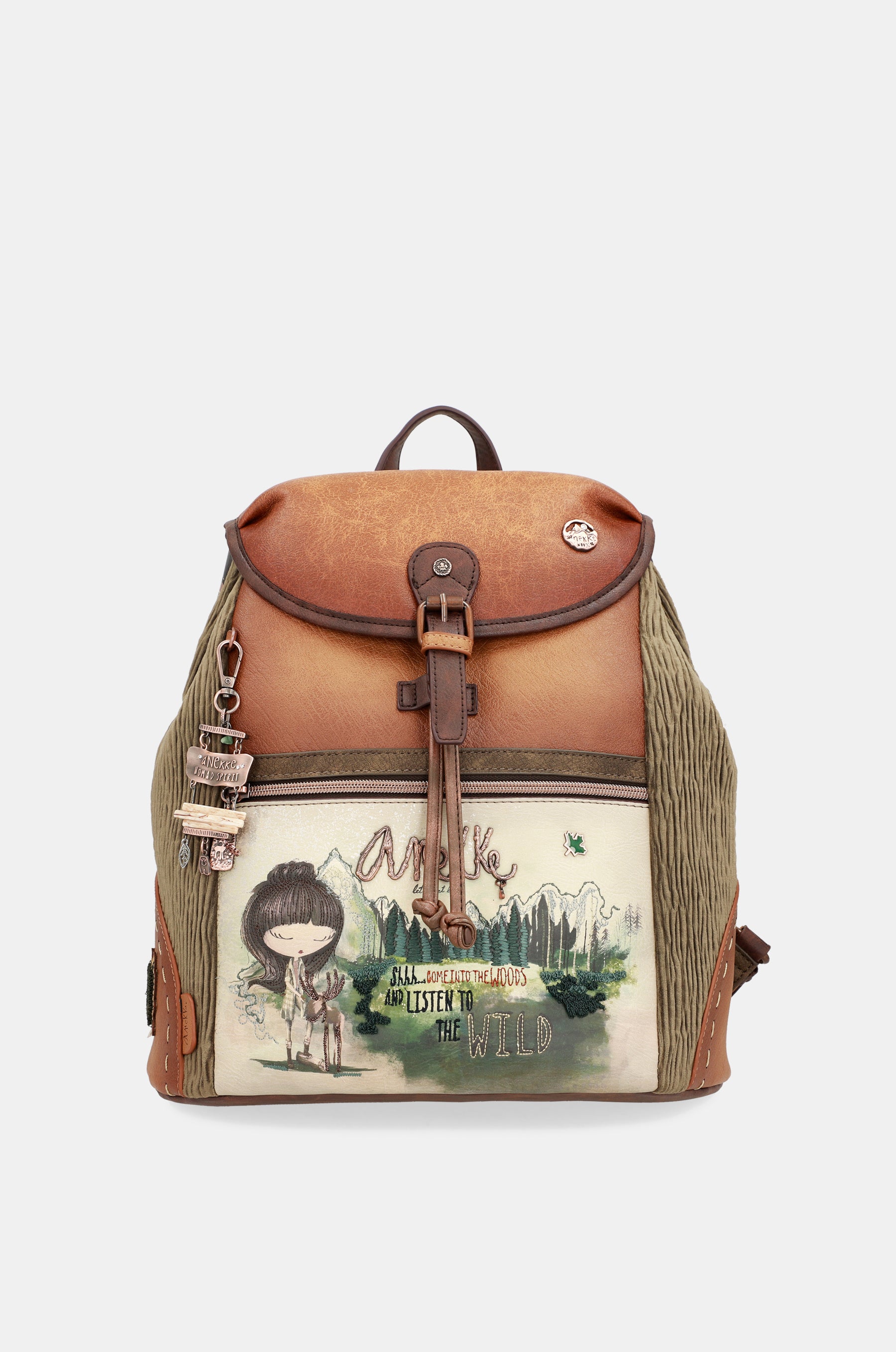 The Forest large flap backpack