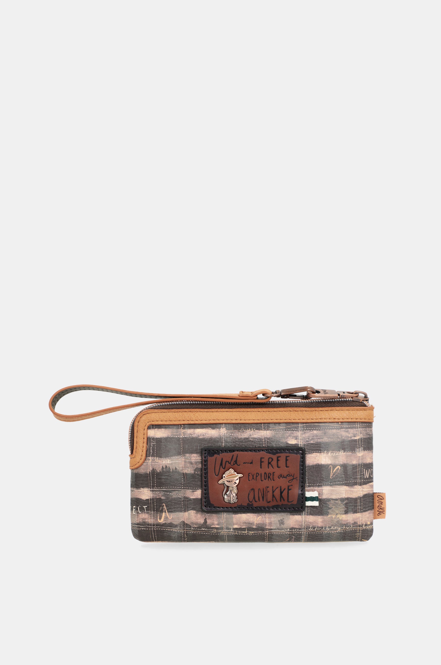 The Forest wallet with hand strap