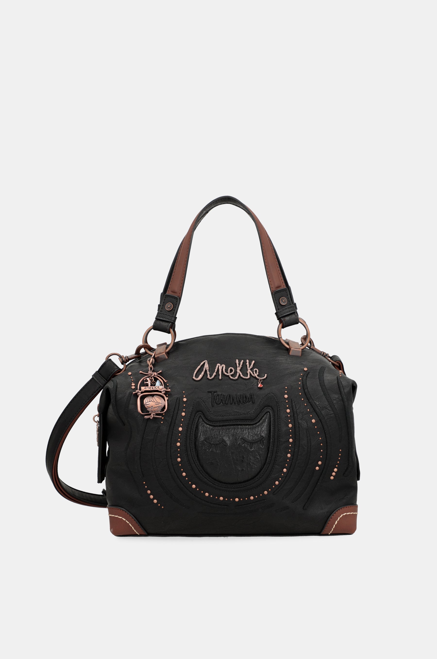 Wild black bowling bag