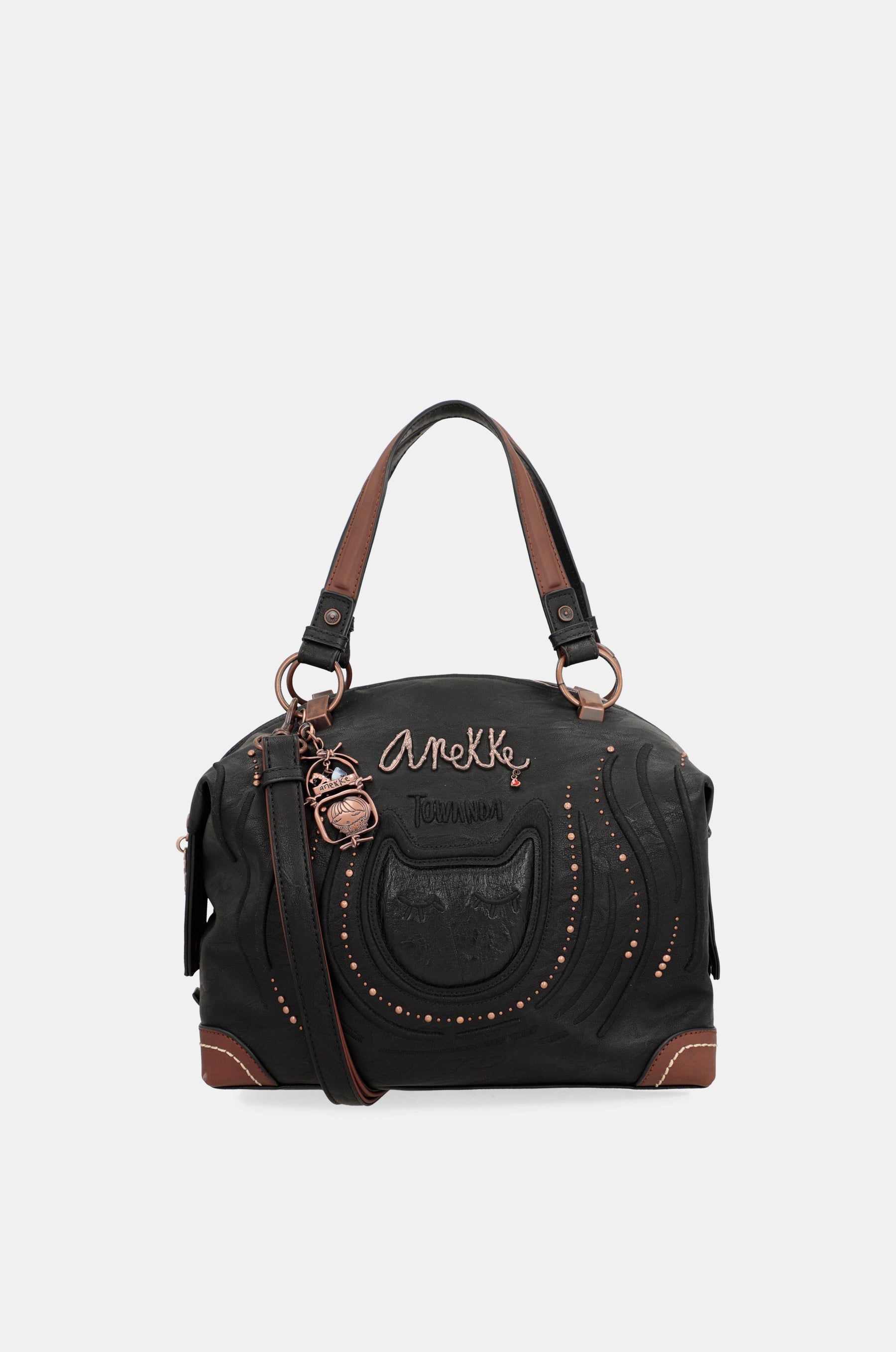 Wild black bowling bag