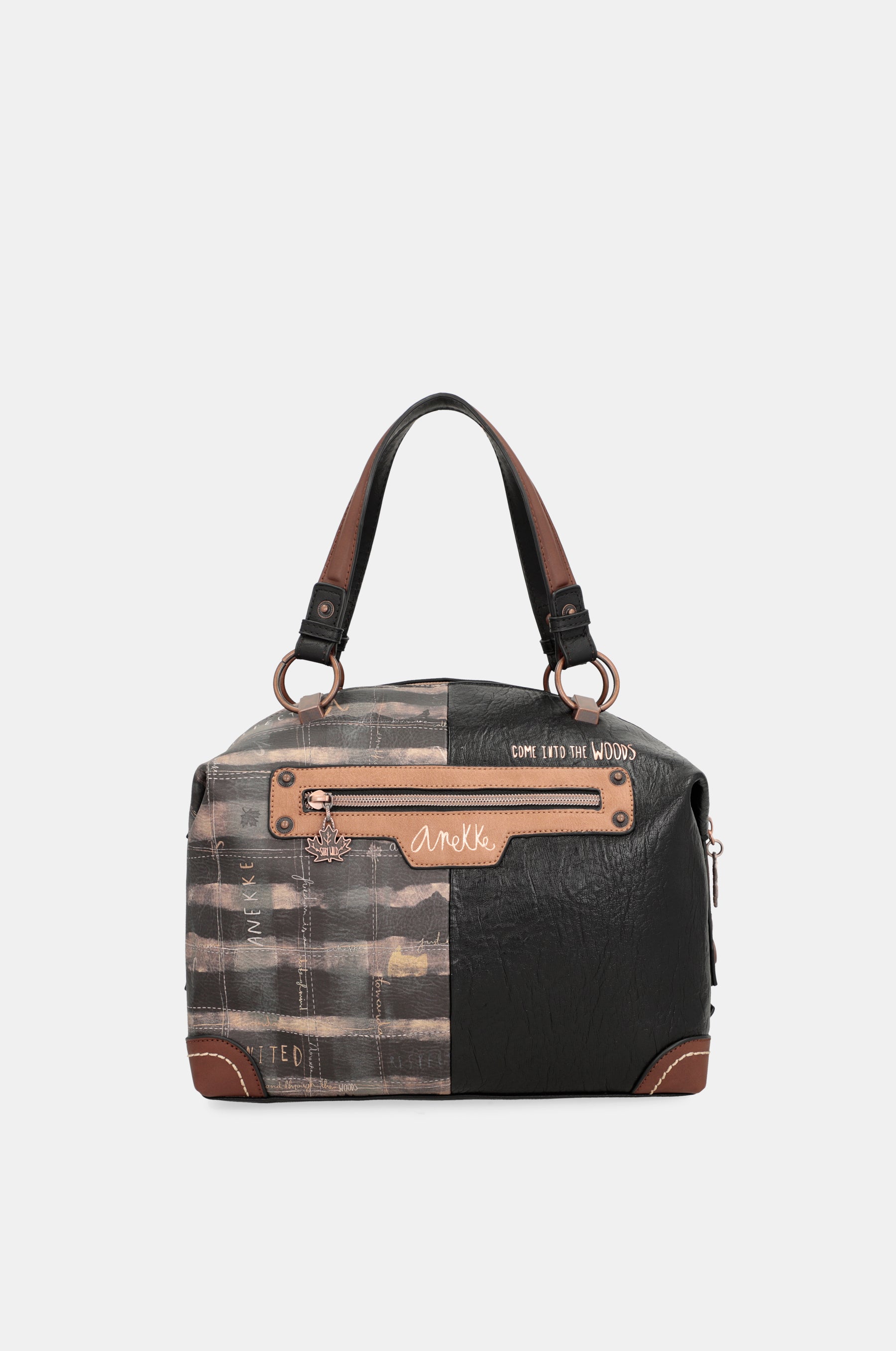 Wild black bowling bag