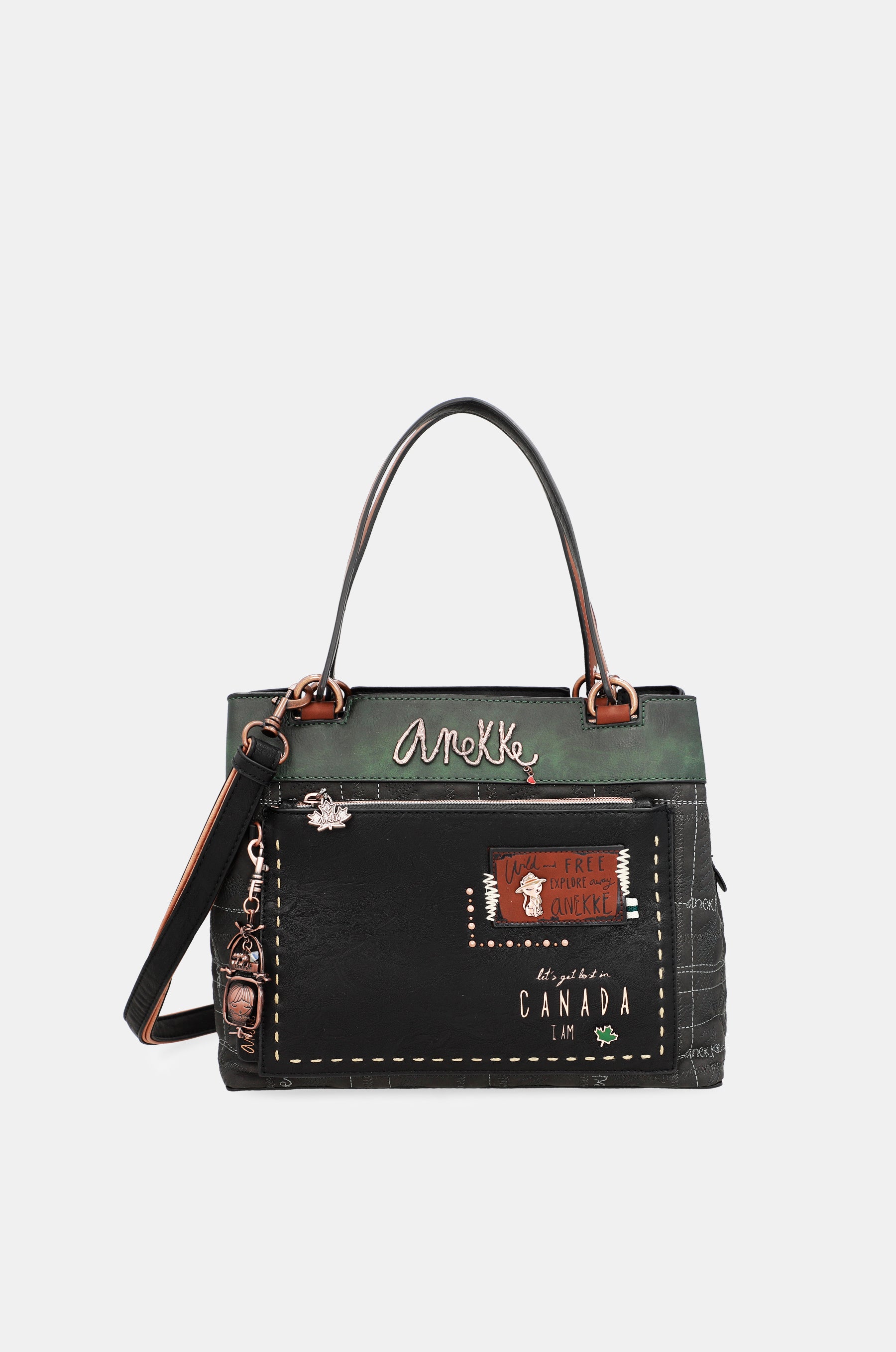 Wild 3 compartments tote bag