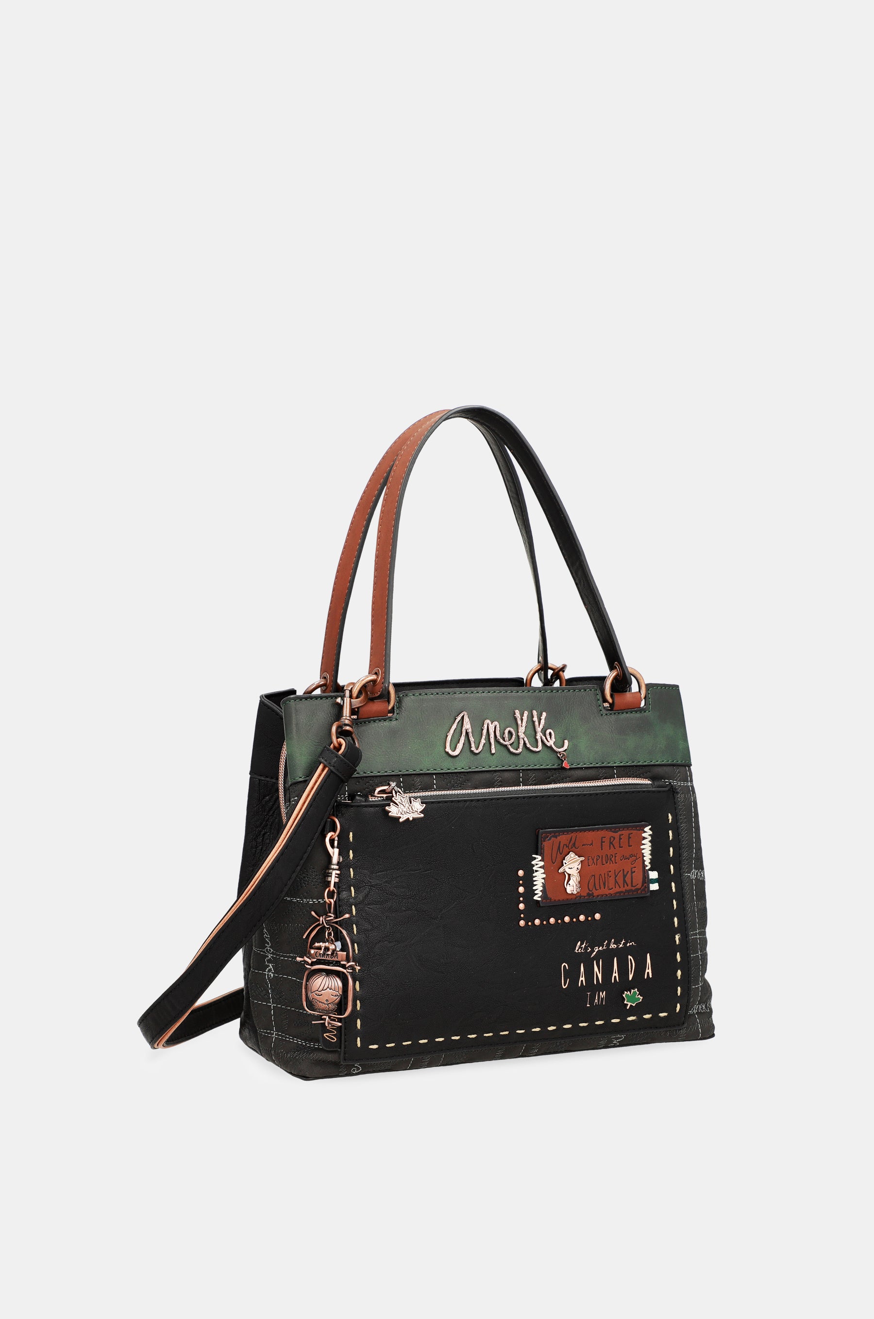 Wild 3 compartments tote bag