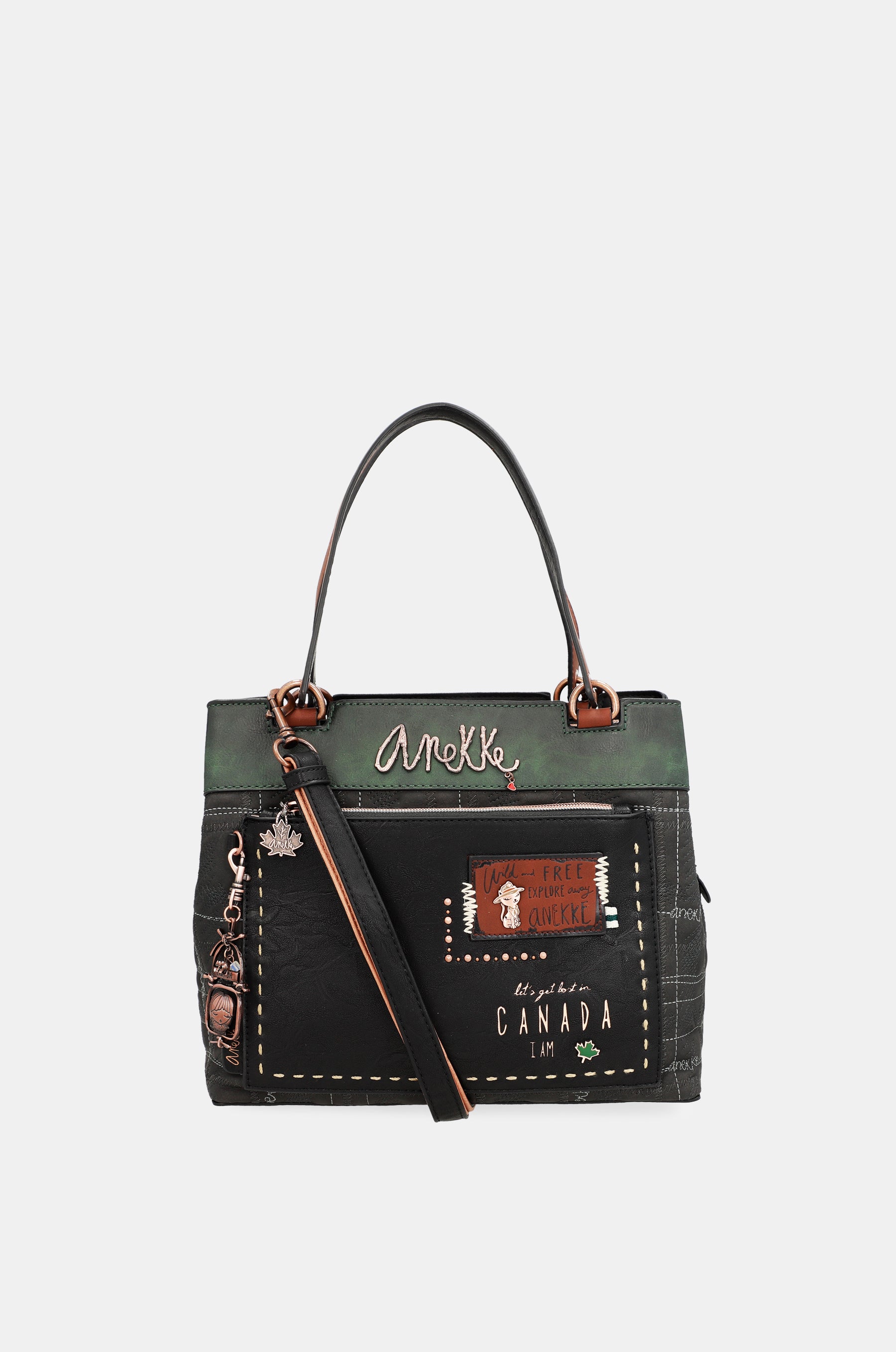 Wild 3 compartments tote bag