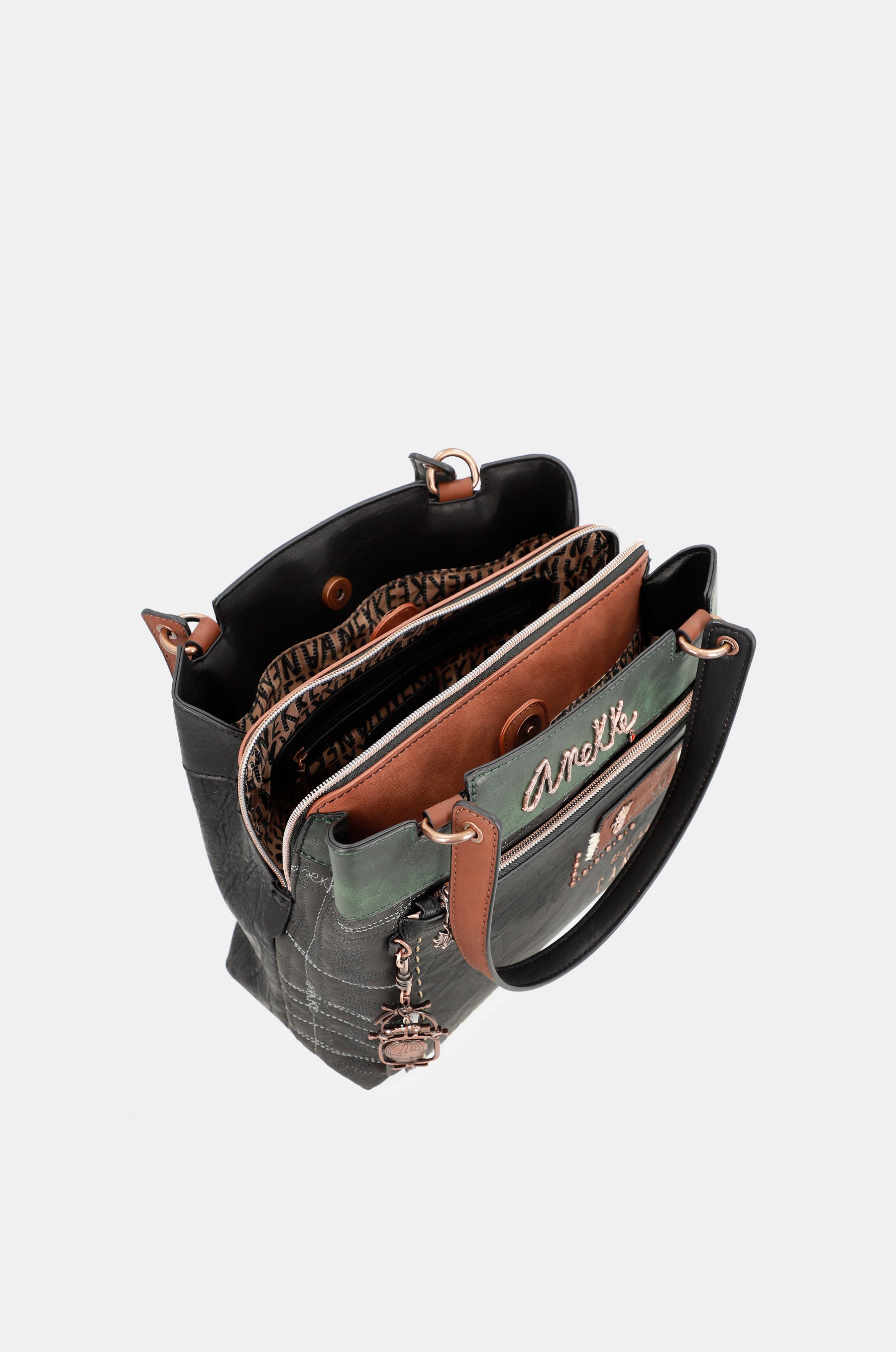 Wild 3 compartments tote bag
