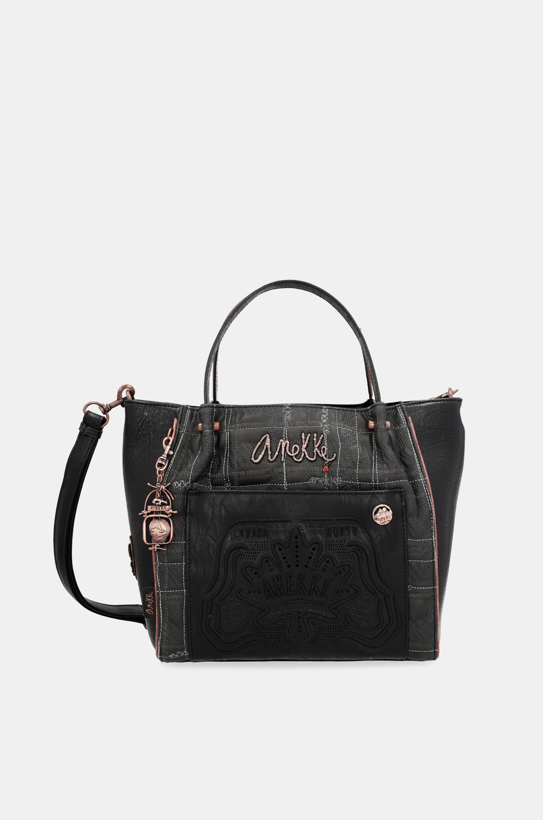 Wild tote bag with shoulder strap