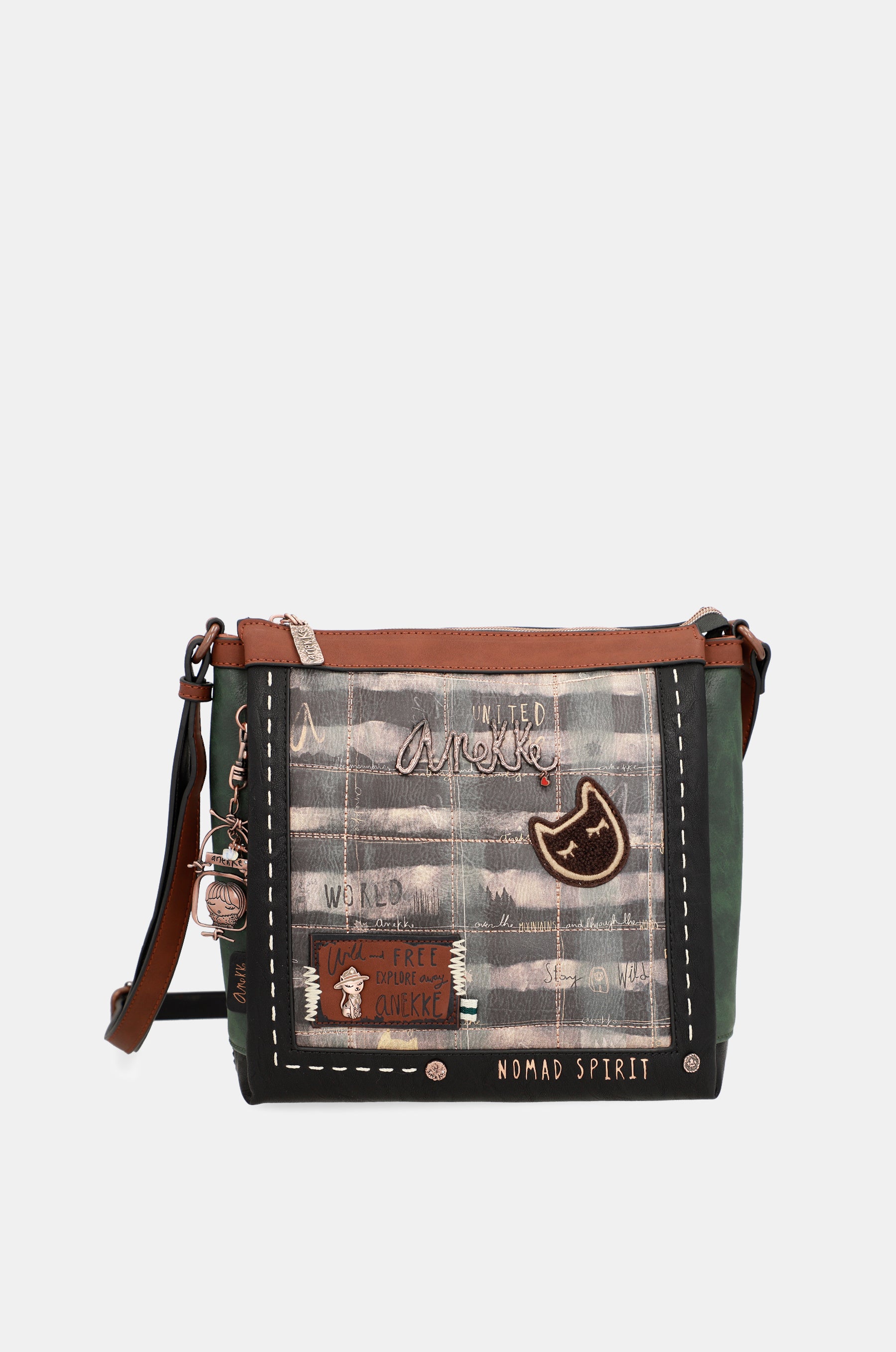 Wild medium shoulder bag
