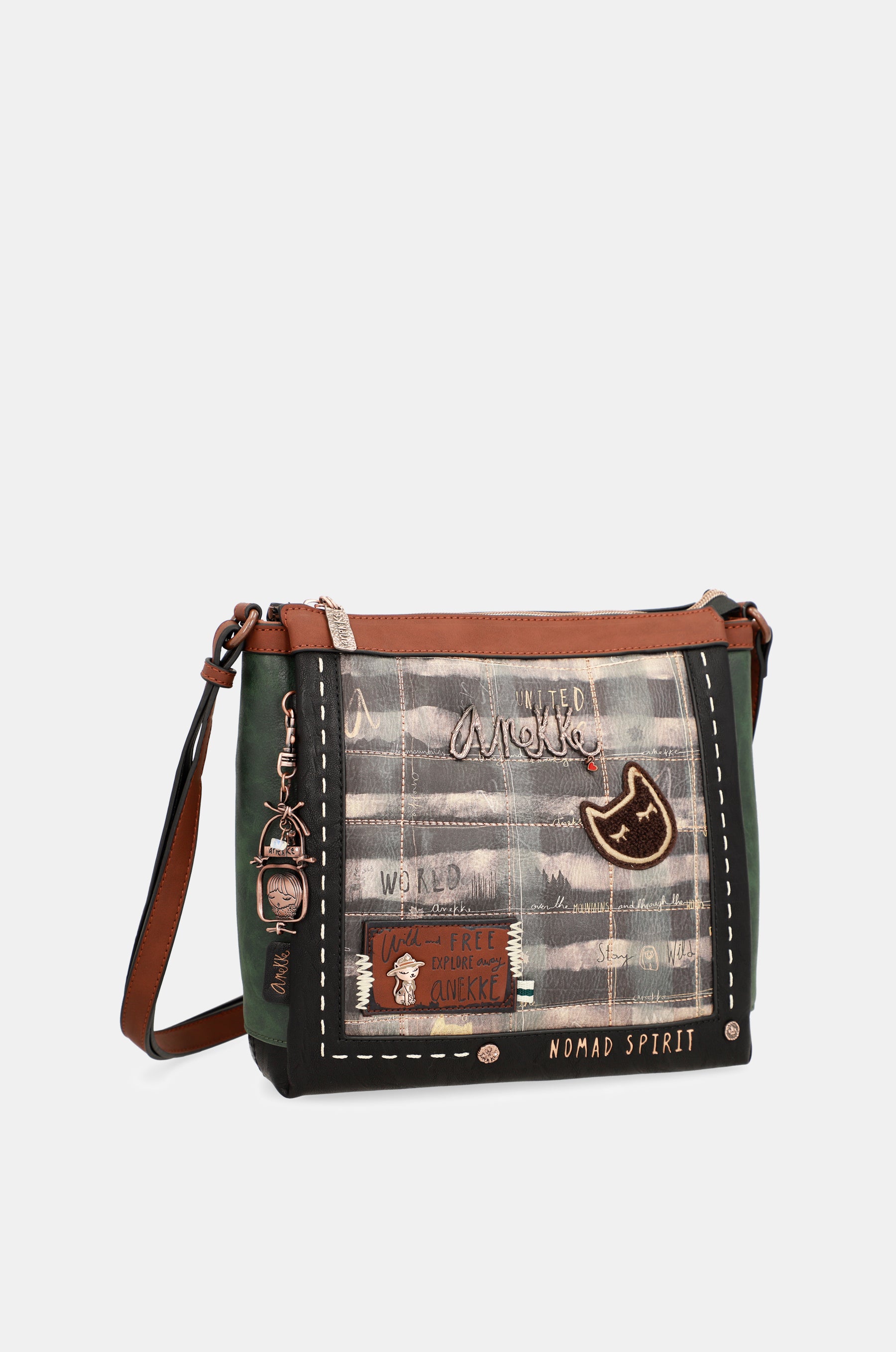 Wild medium shoulder bag