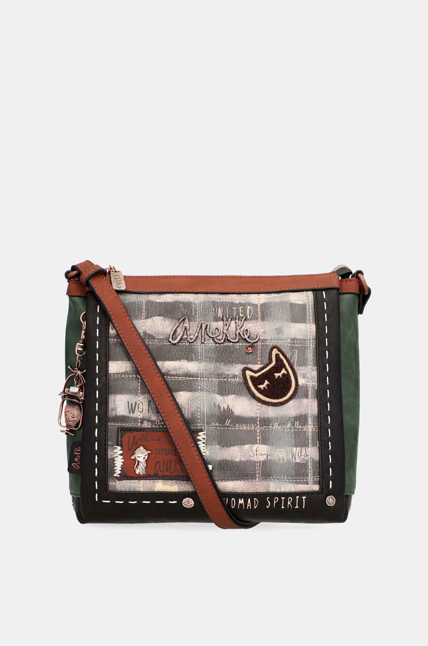 Wild medium shoulder bag