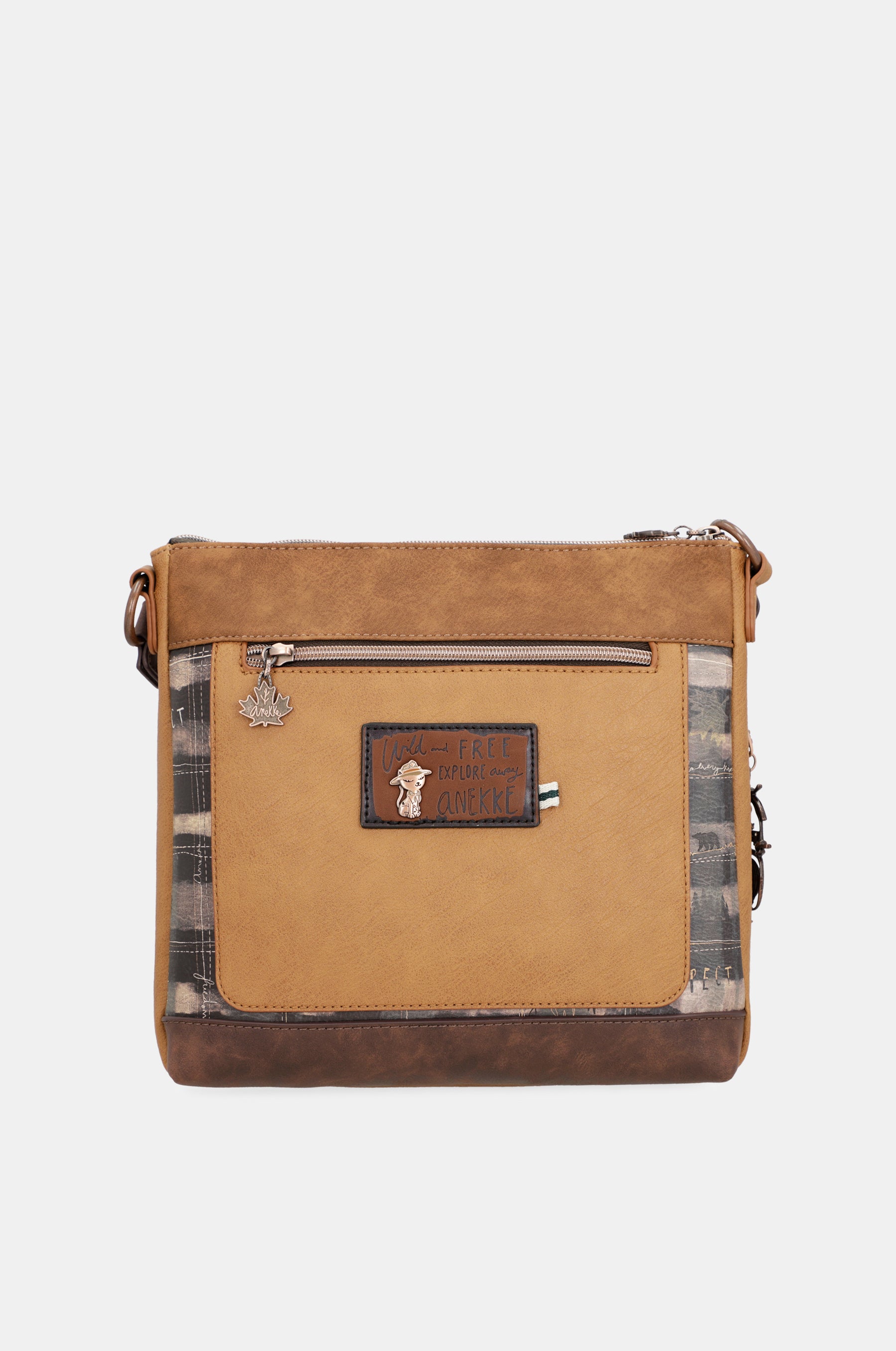 Wild green medium shoulder bag