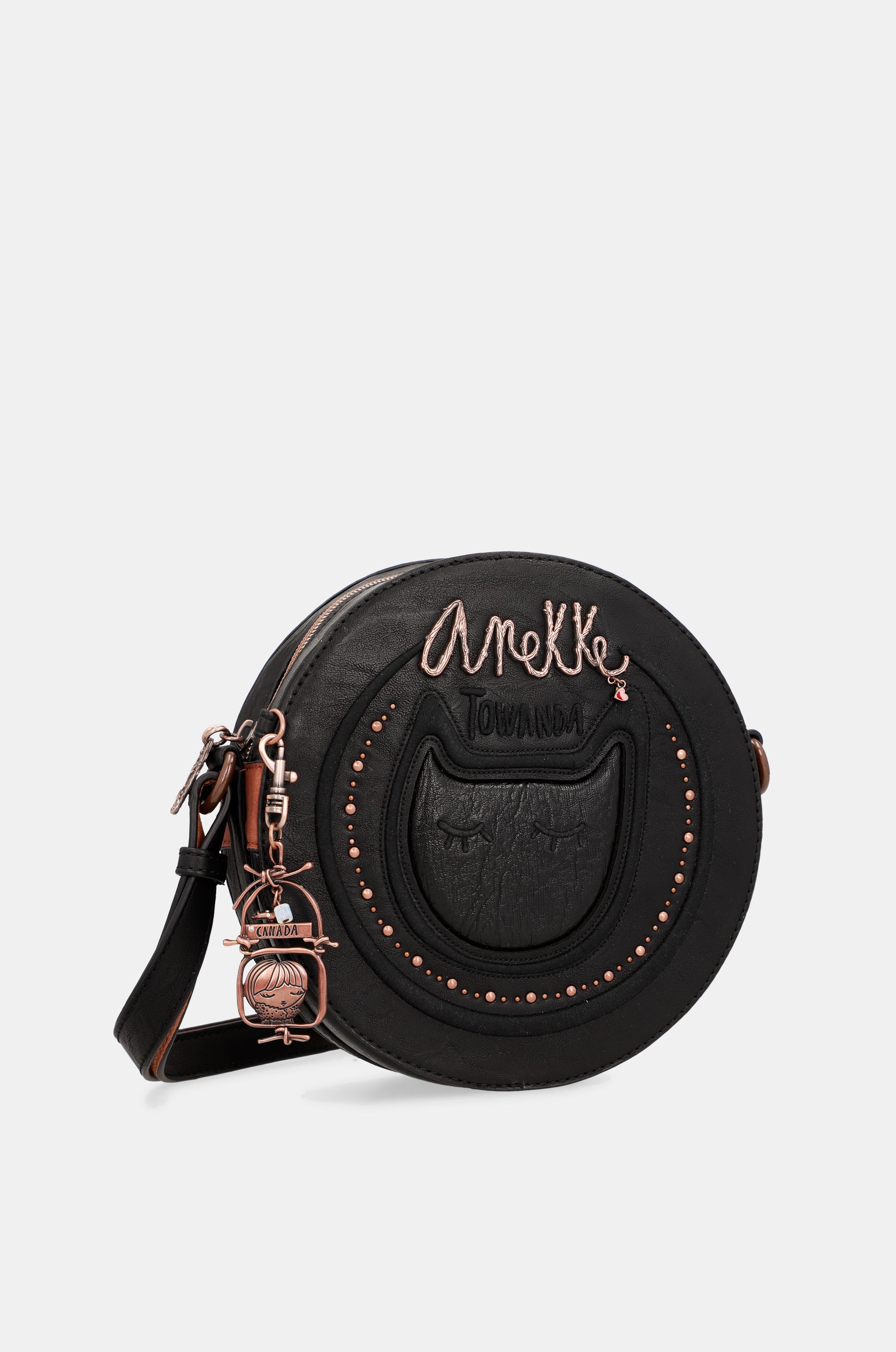Wild round shoulder bag