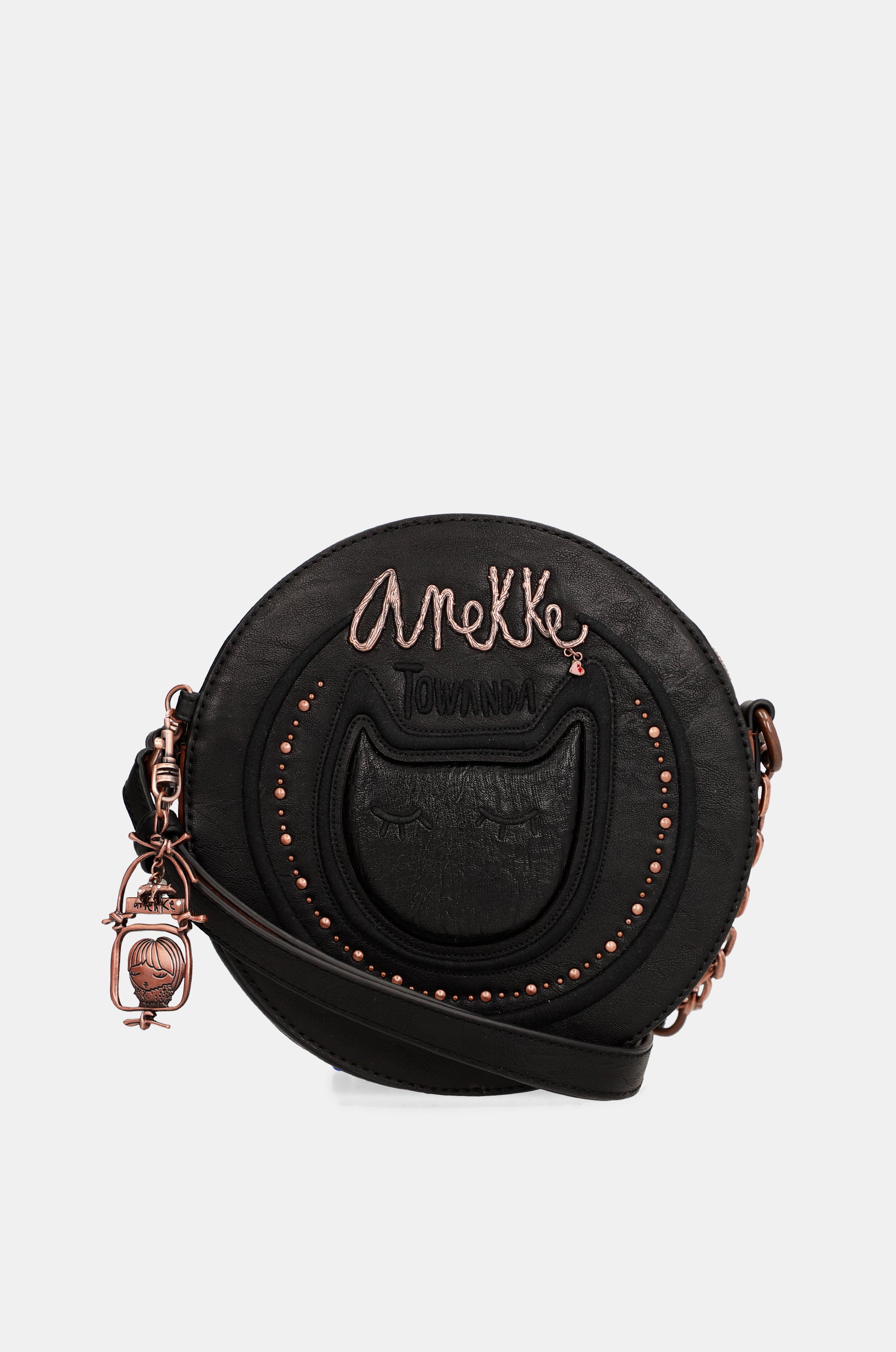 Wild round shoulder bag