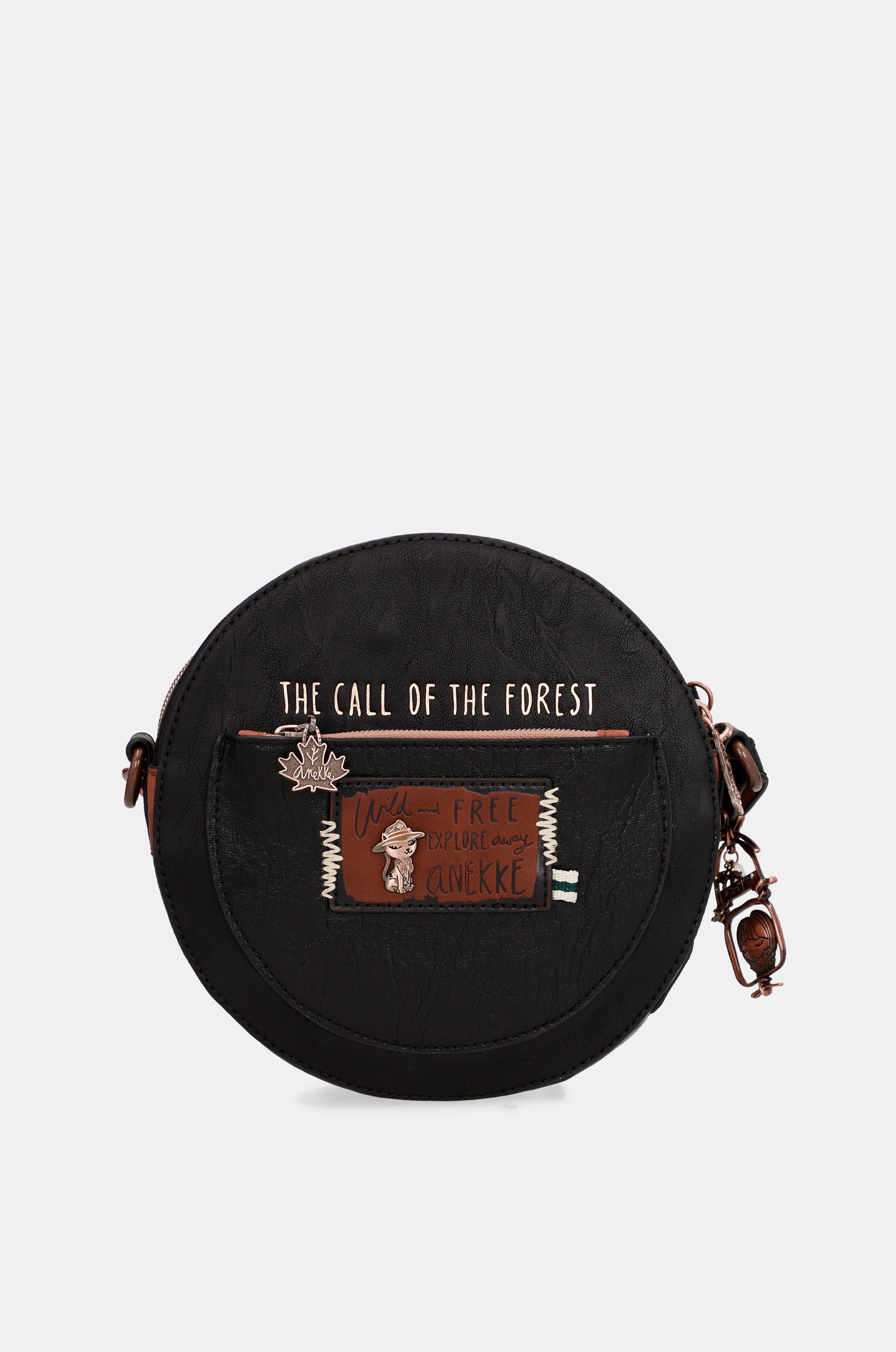 Wild round shoulder bag