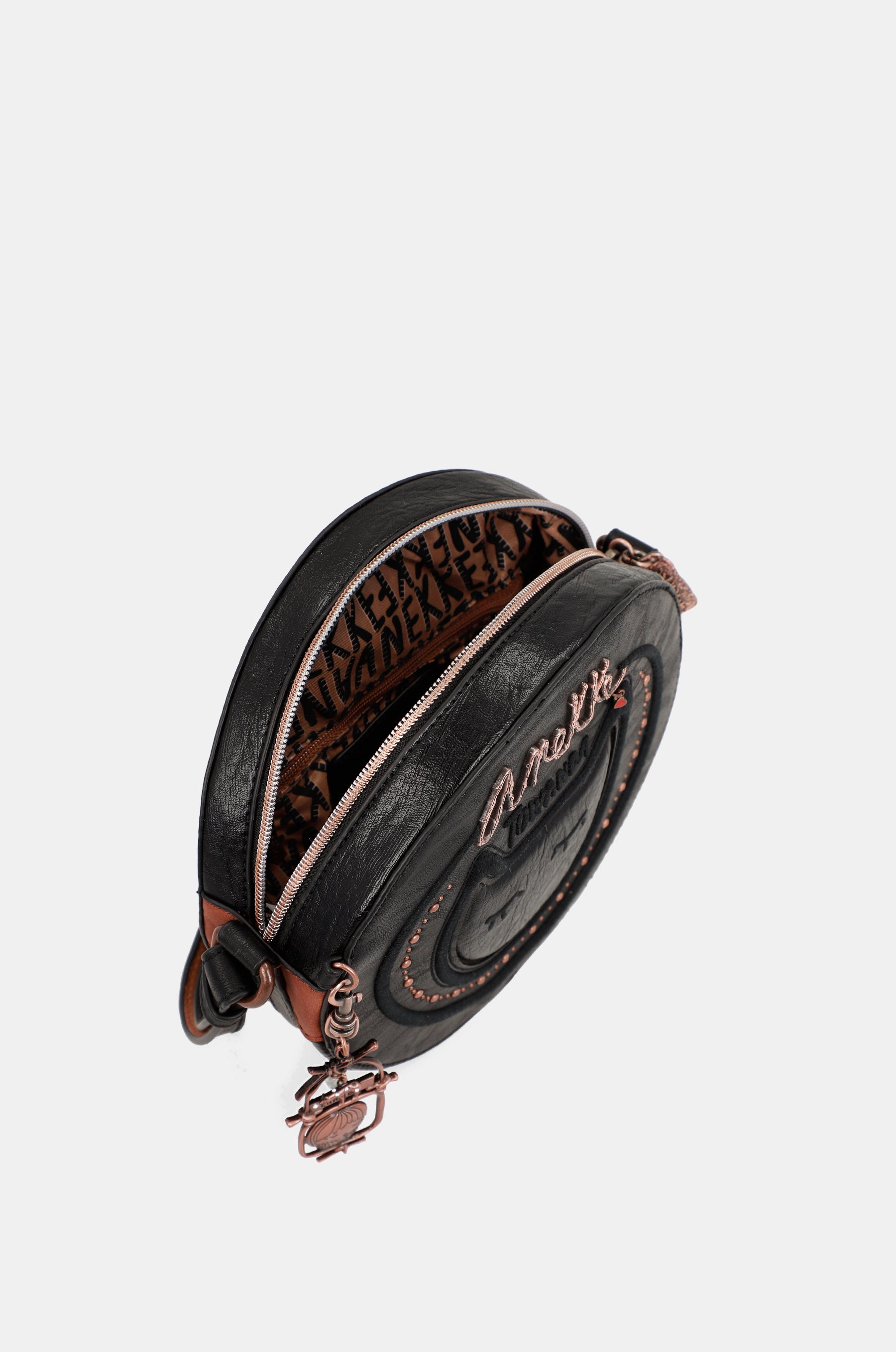 Wild round shoulder bag
