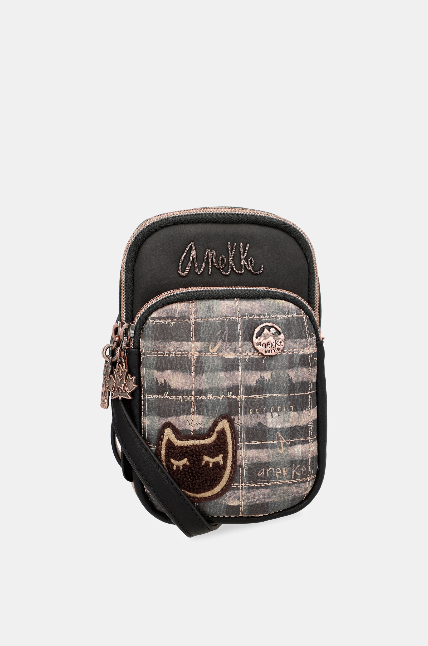 Wild mini shoulder bag with front pocket