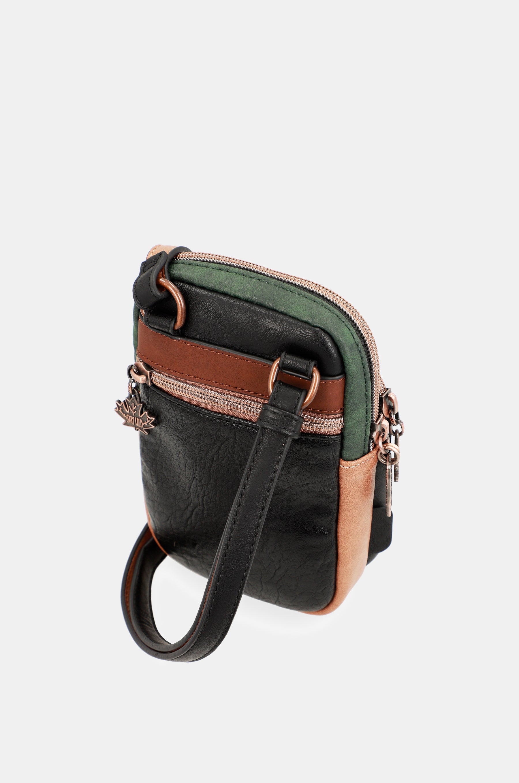 Wild mini shoulder bag with front pocket