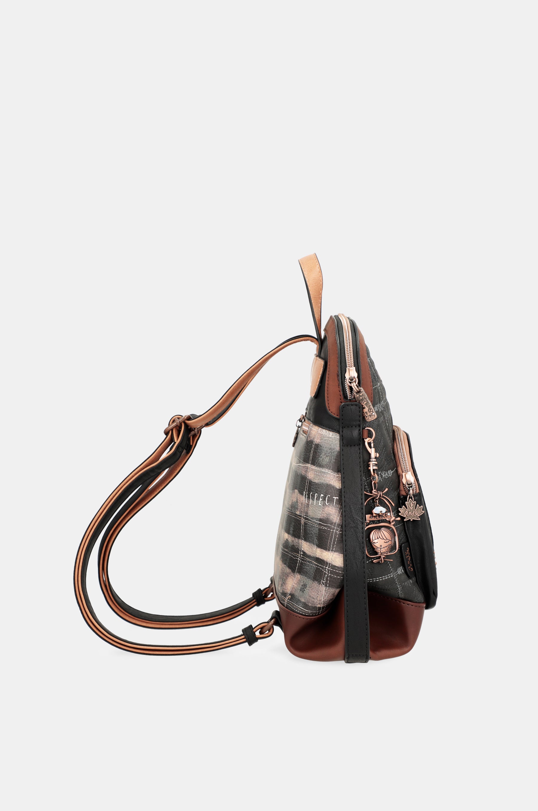 Wild black stroller backpack