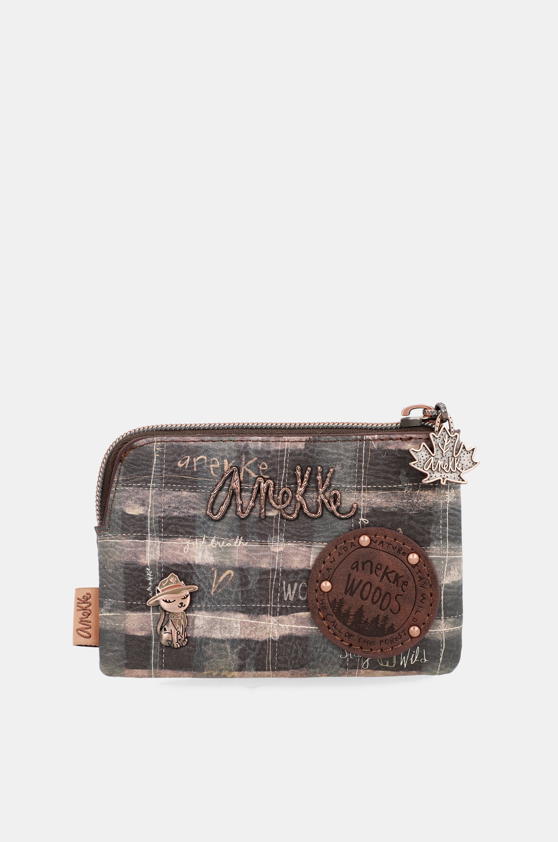 Wild printed coin purse