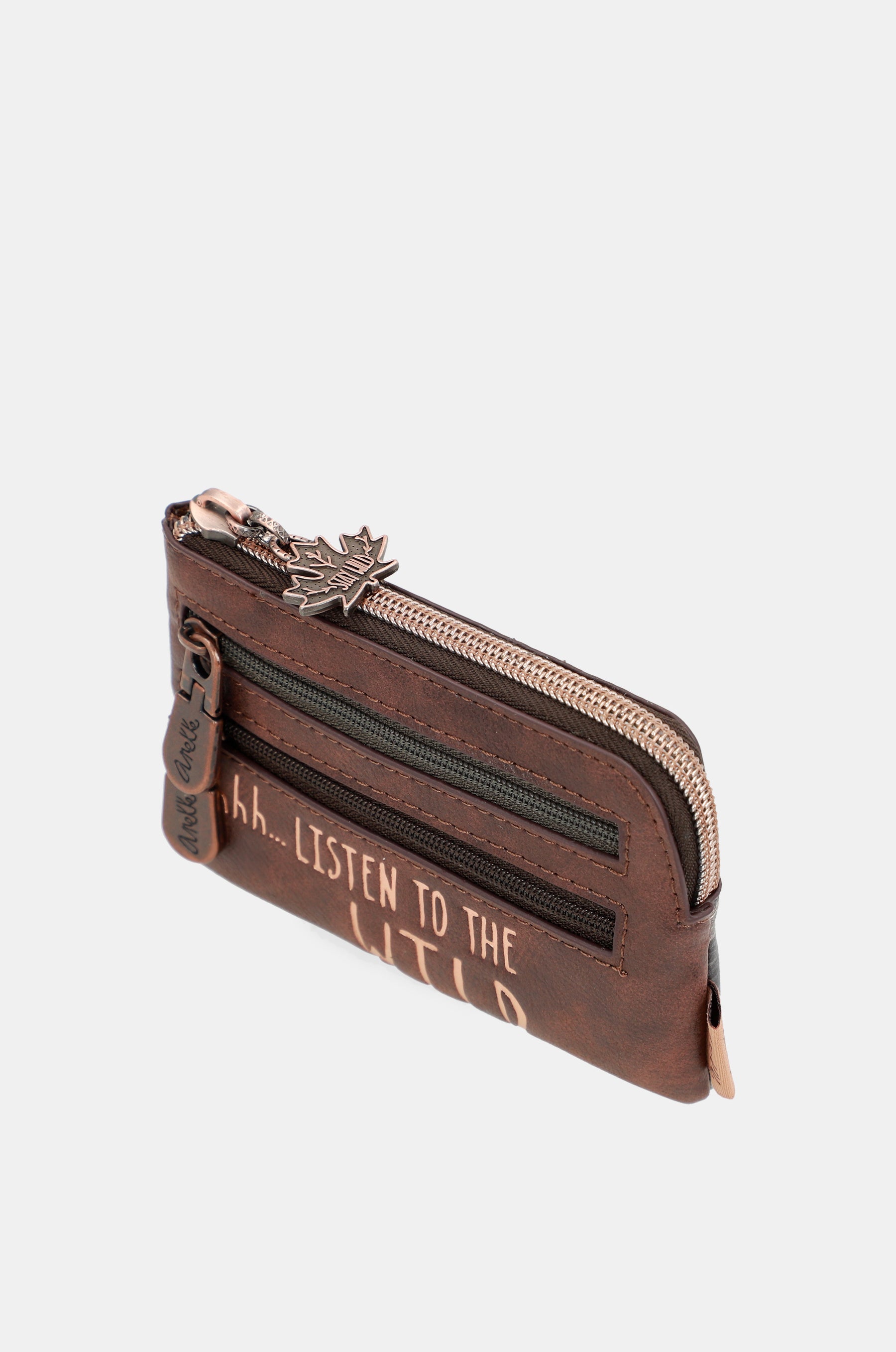 Wild printed coin purse