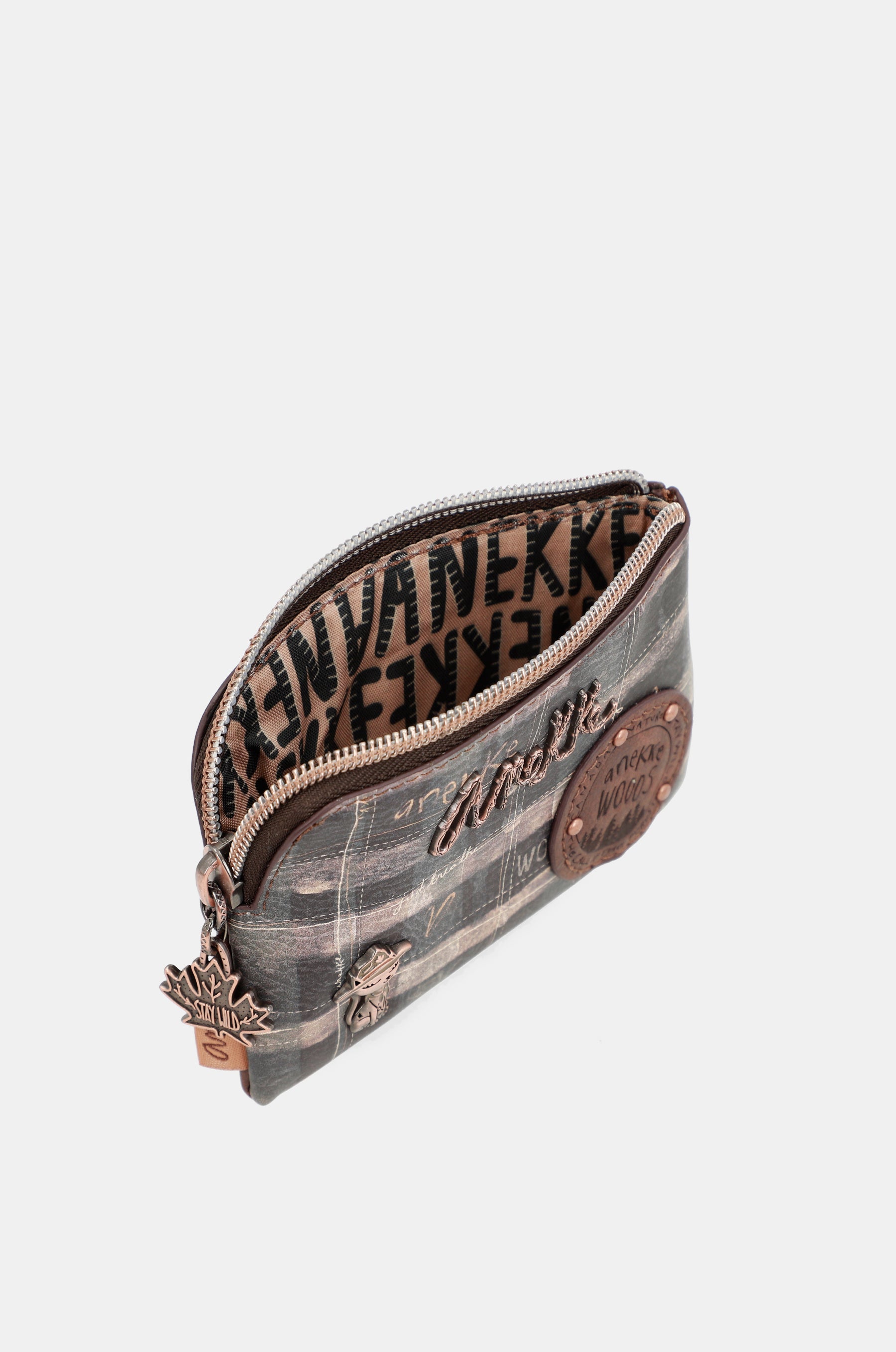 Wild printed coin purse