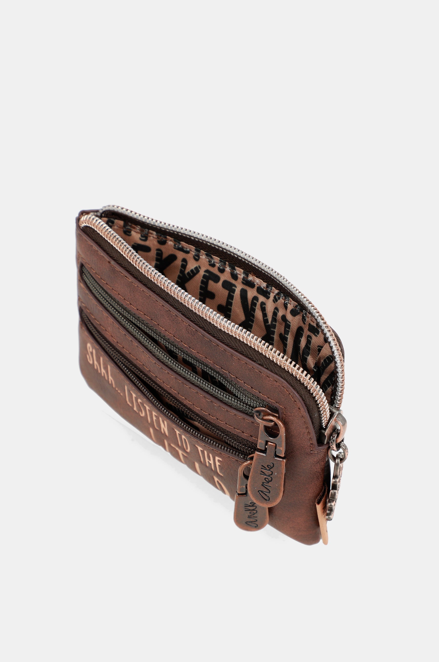 Wild printed coin purse