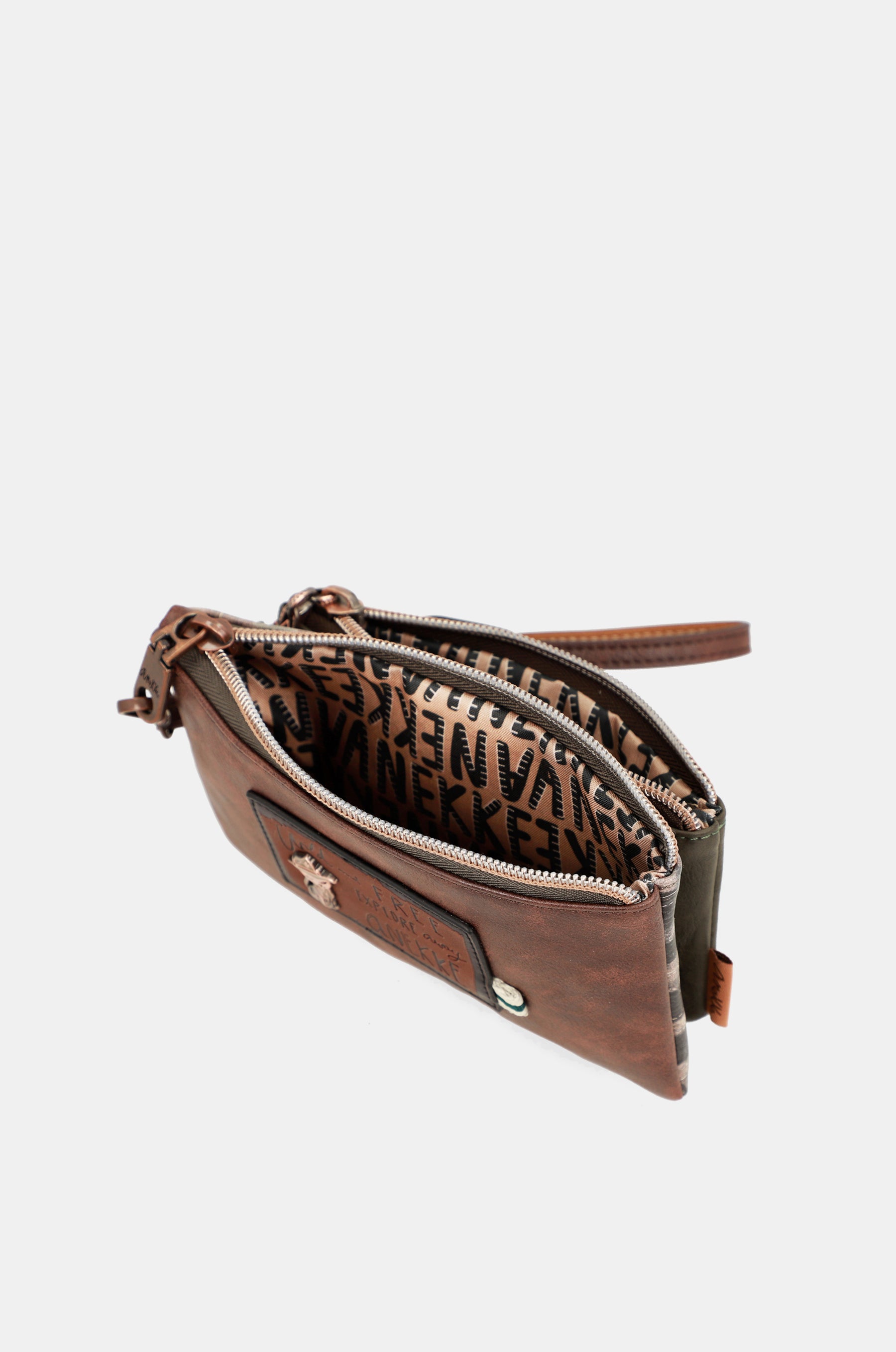 Wild wallet purse with hand strap