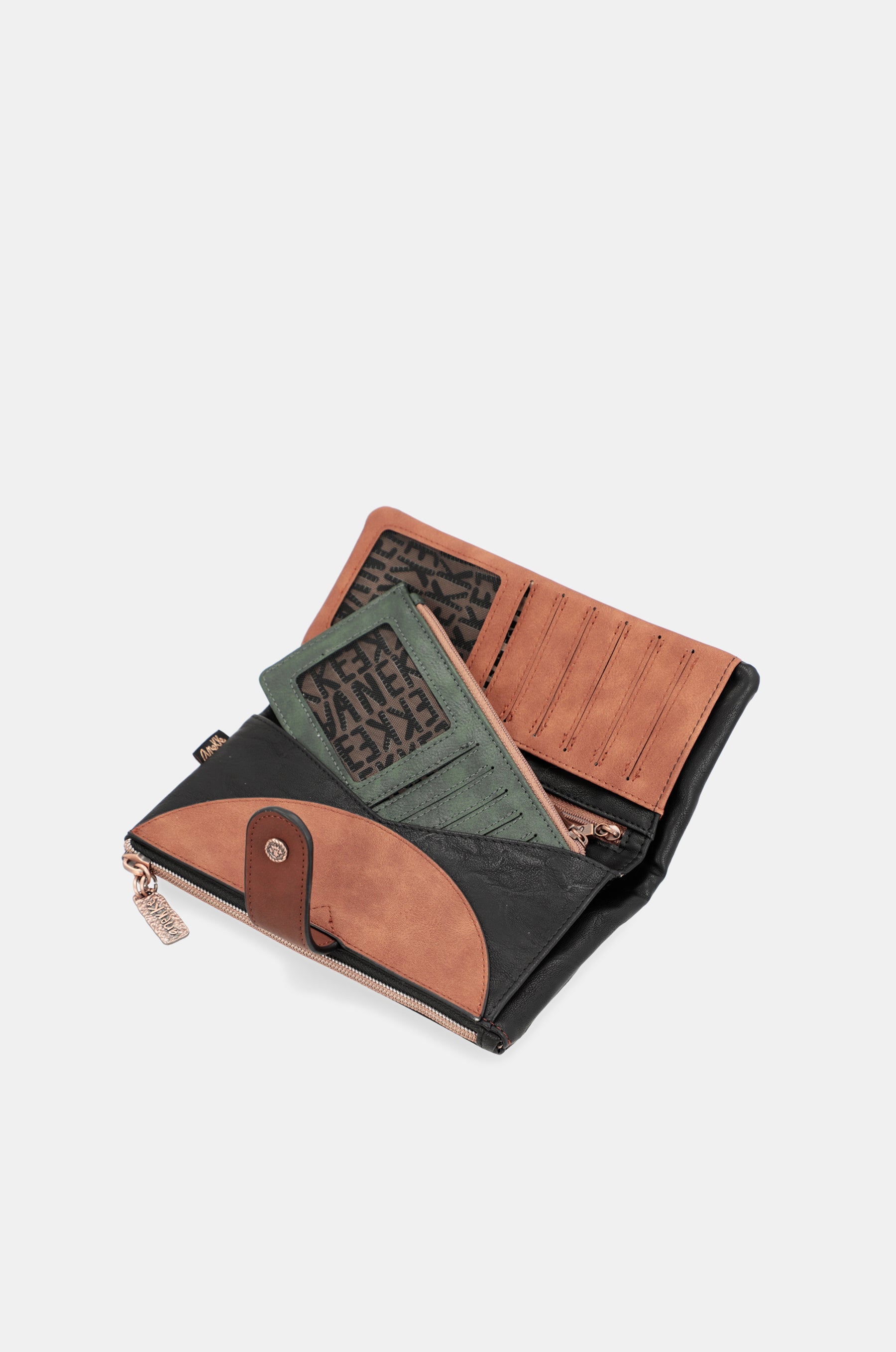 Wild large flexible material wallet