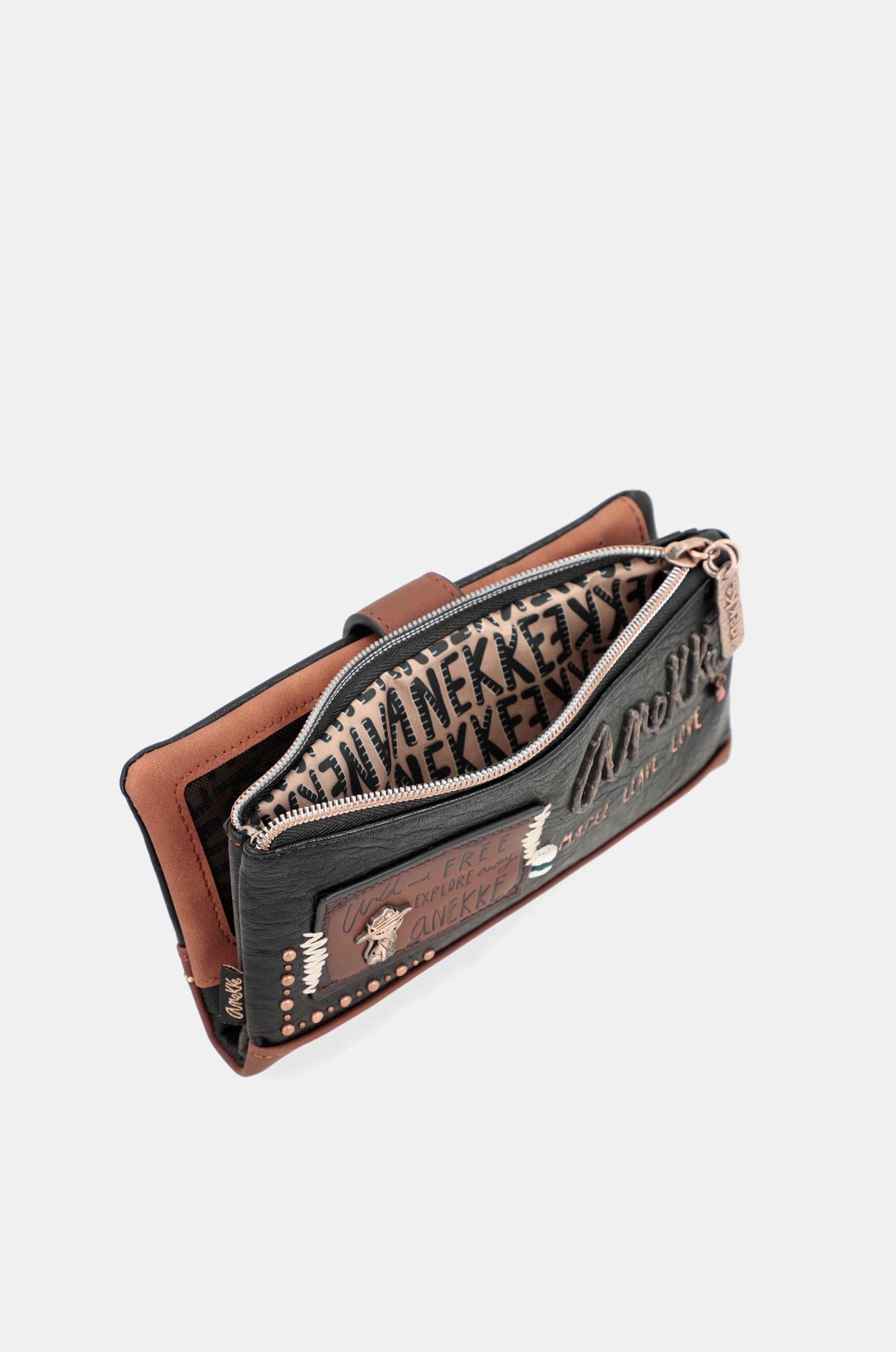 Wild large flexible material wallet