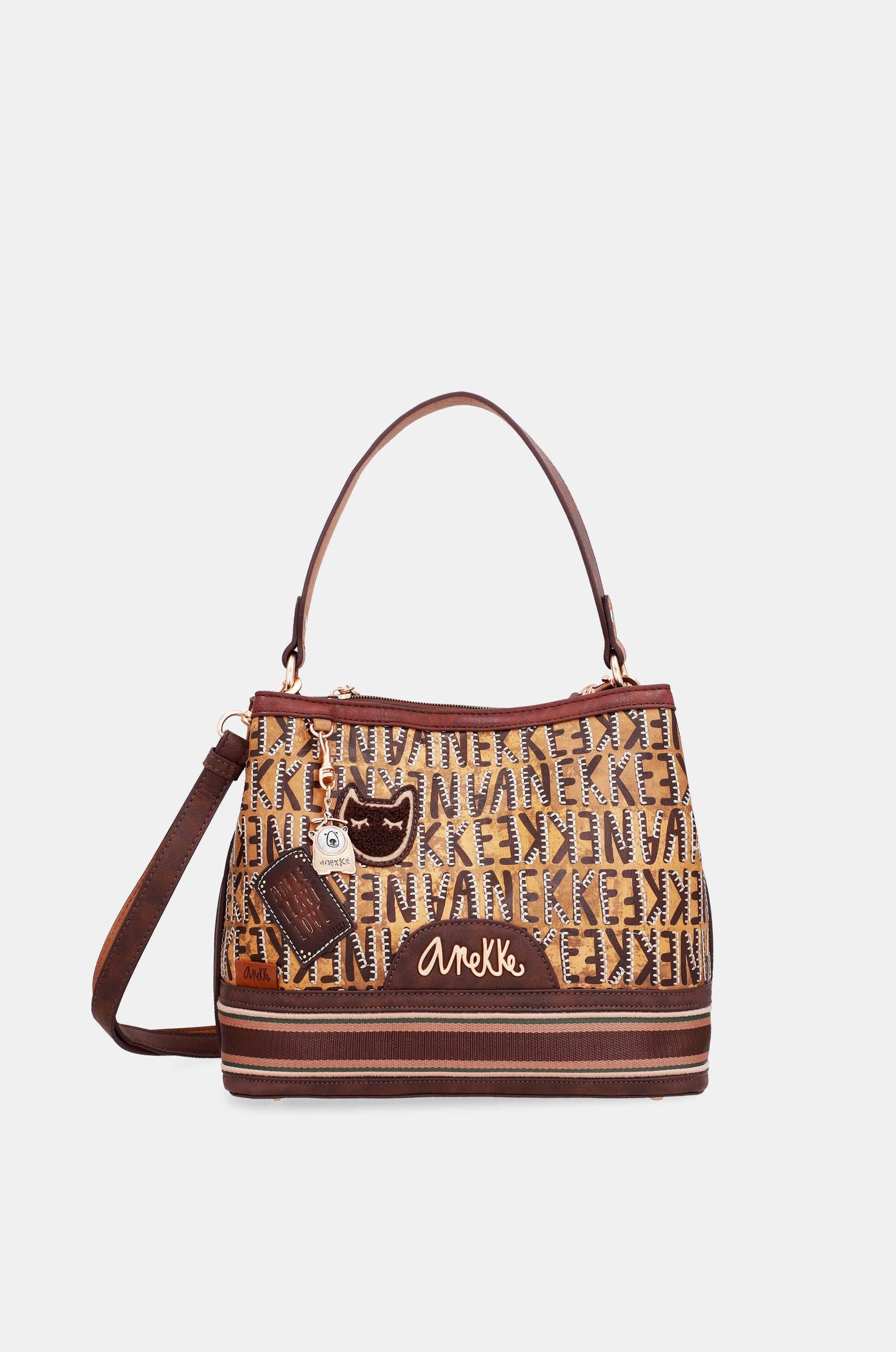 Urban shoulder bag with shoulder strap
