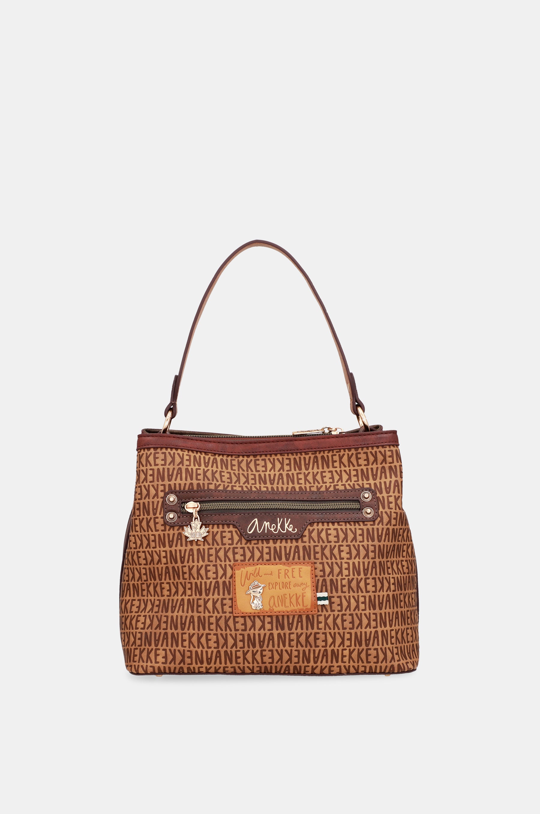 Urban shoulder bag with shoulder strap